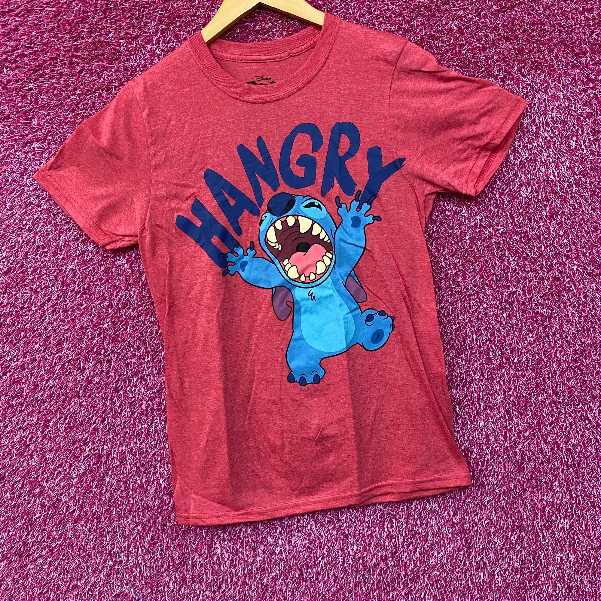Disney Disney Lilo & Stitch Hangry Stitch Animated Movie Red T-Shir Size US S / EU 44-46 / 1 - 3 Thumbnail