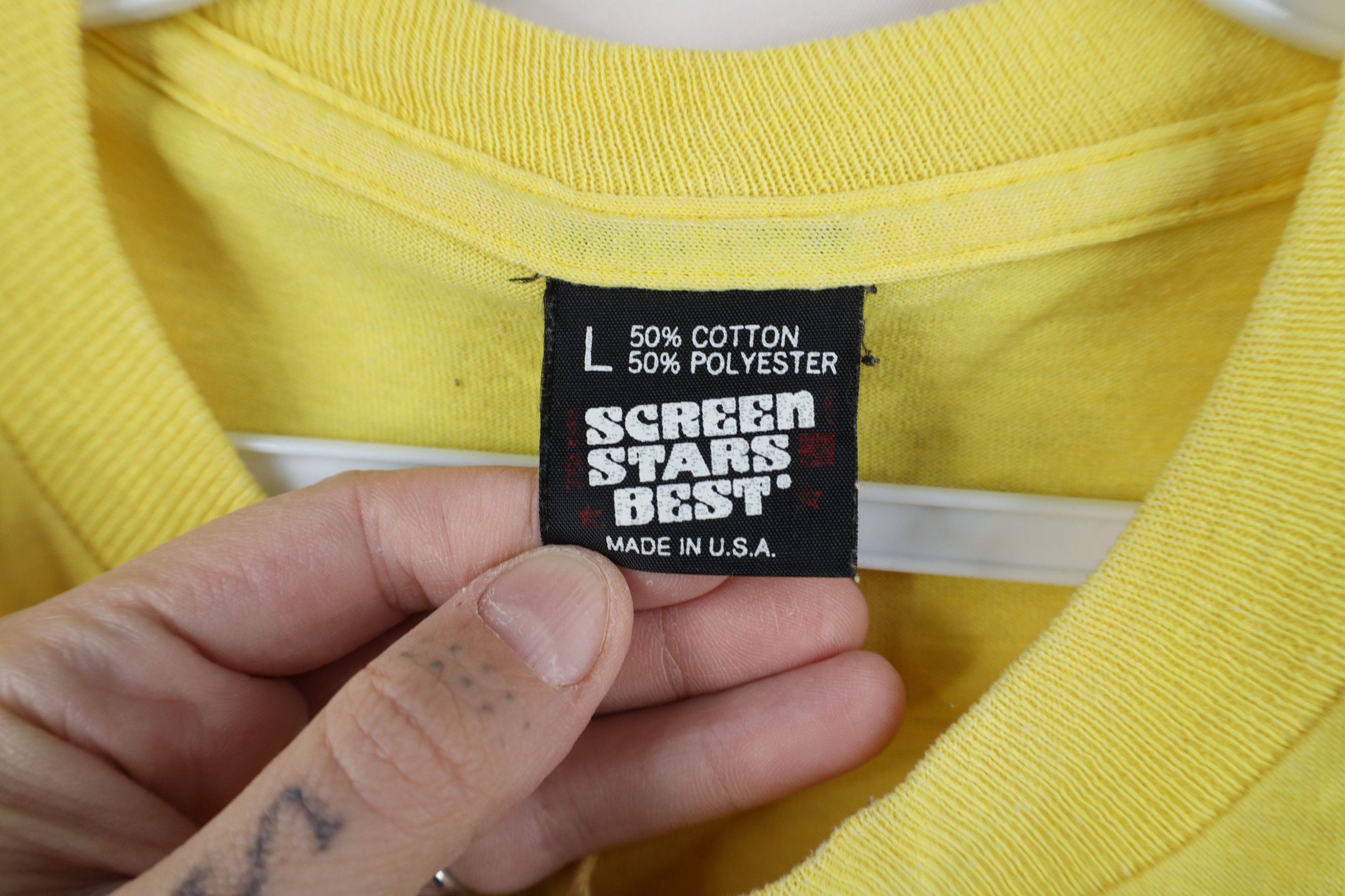 Vintage Vintage 90s Preservation Advancement of Harmonicas T-Shirt Size US L / EU 52-54 / 3 - 10 Thumbnail