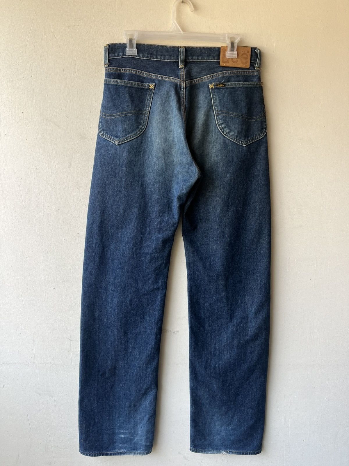 Lee Vintage 90s Lee Riders Sanforized Denim Selvedge Jeans Size US 31 - 17 Thumbnail