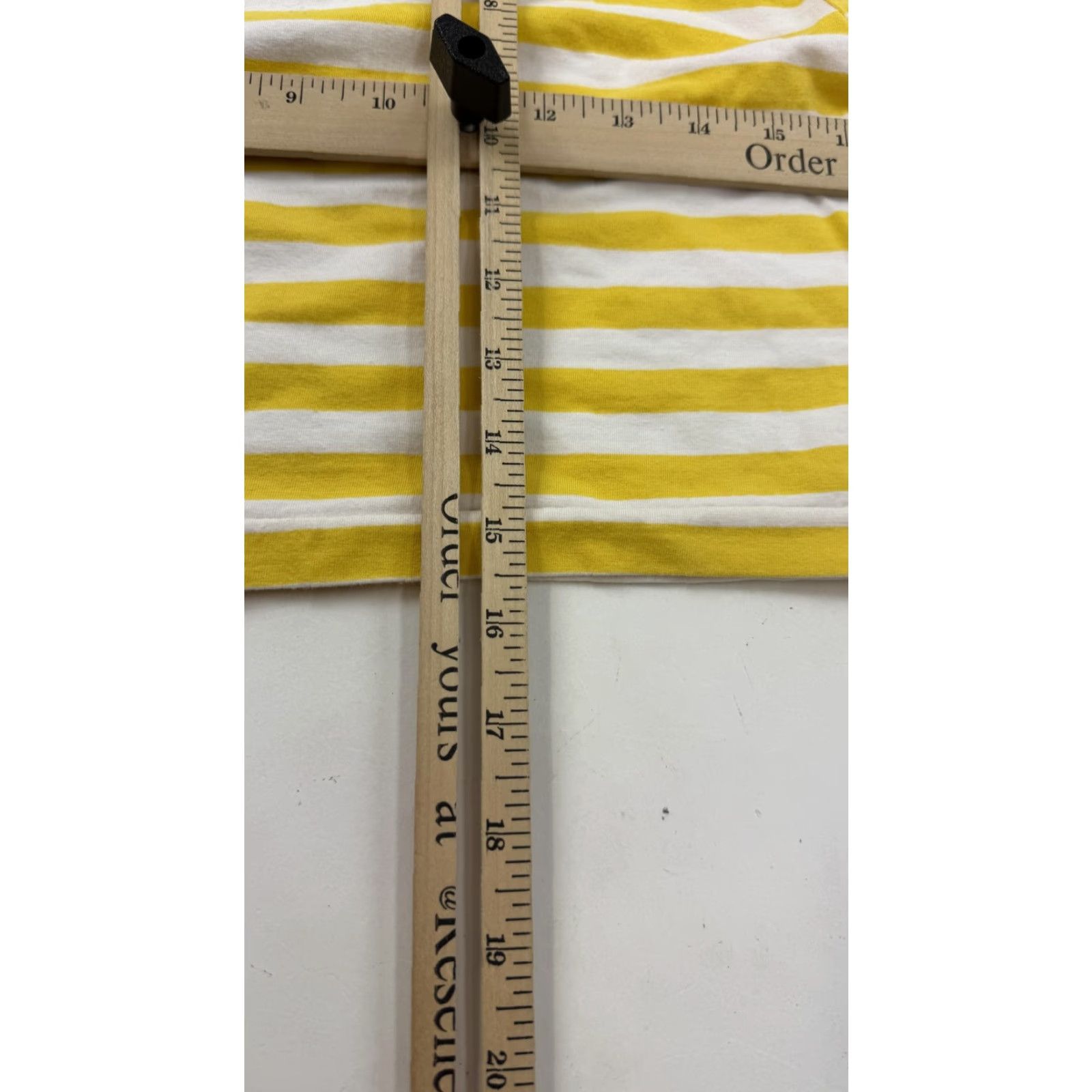 Nordstrom BP Nordstrom Tank Top Womens XL Yellow Striped Mock Neck Cropped Sleeveless Summer Shirt Juniors Casual Men’s/Womens? Size XL / US 12-14 / IT 48-50 - 7 Thumbnail