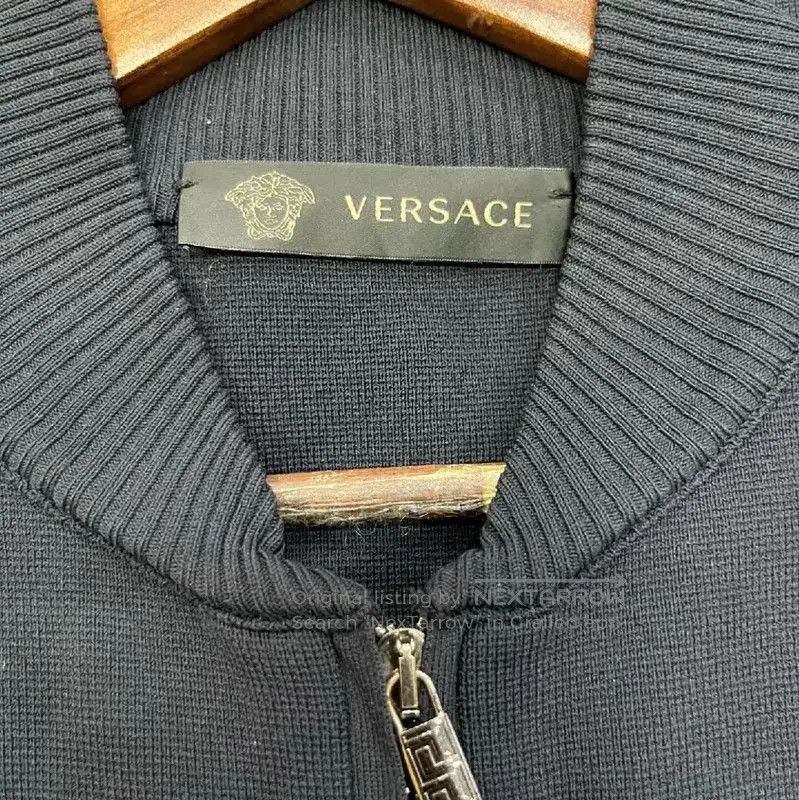 Versace Versace Women's Black Polyester Jacket . Size M / US 6-8 / IT 42-44 - 3 Thumbnail