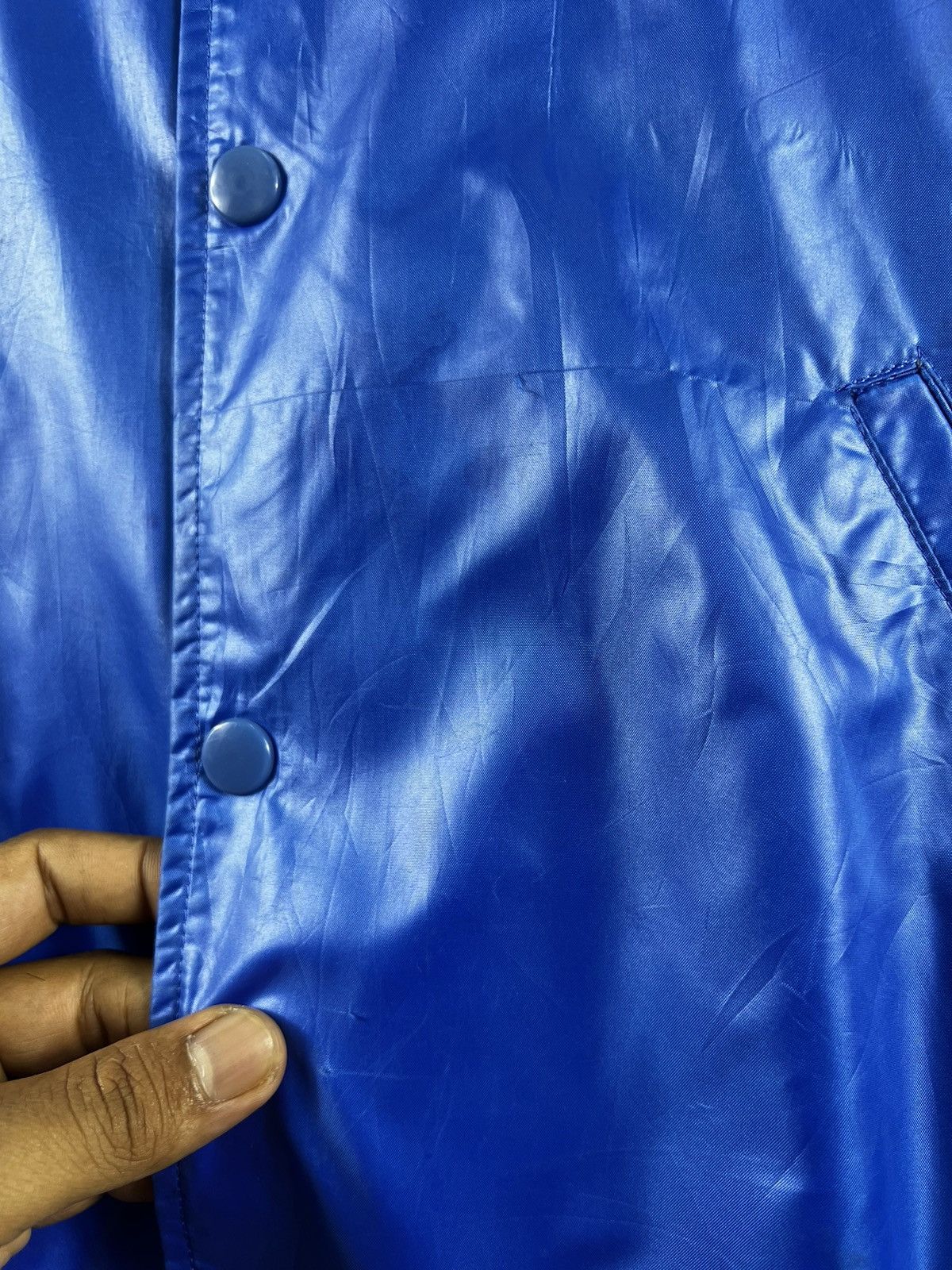 Descente 🔥 "WINGS" BASEBALL TEAM NYLON VARSITY JACKET - L Size US M / EU 48-50 / 2 - 13 Thumbnail