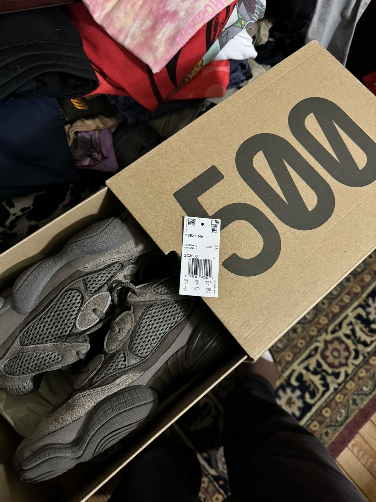Adidas Yeezy 500 Clay Brown Size US 9 / EU 42 - 8 Thumbnail