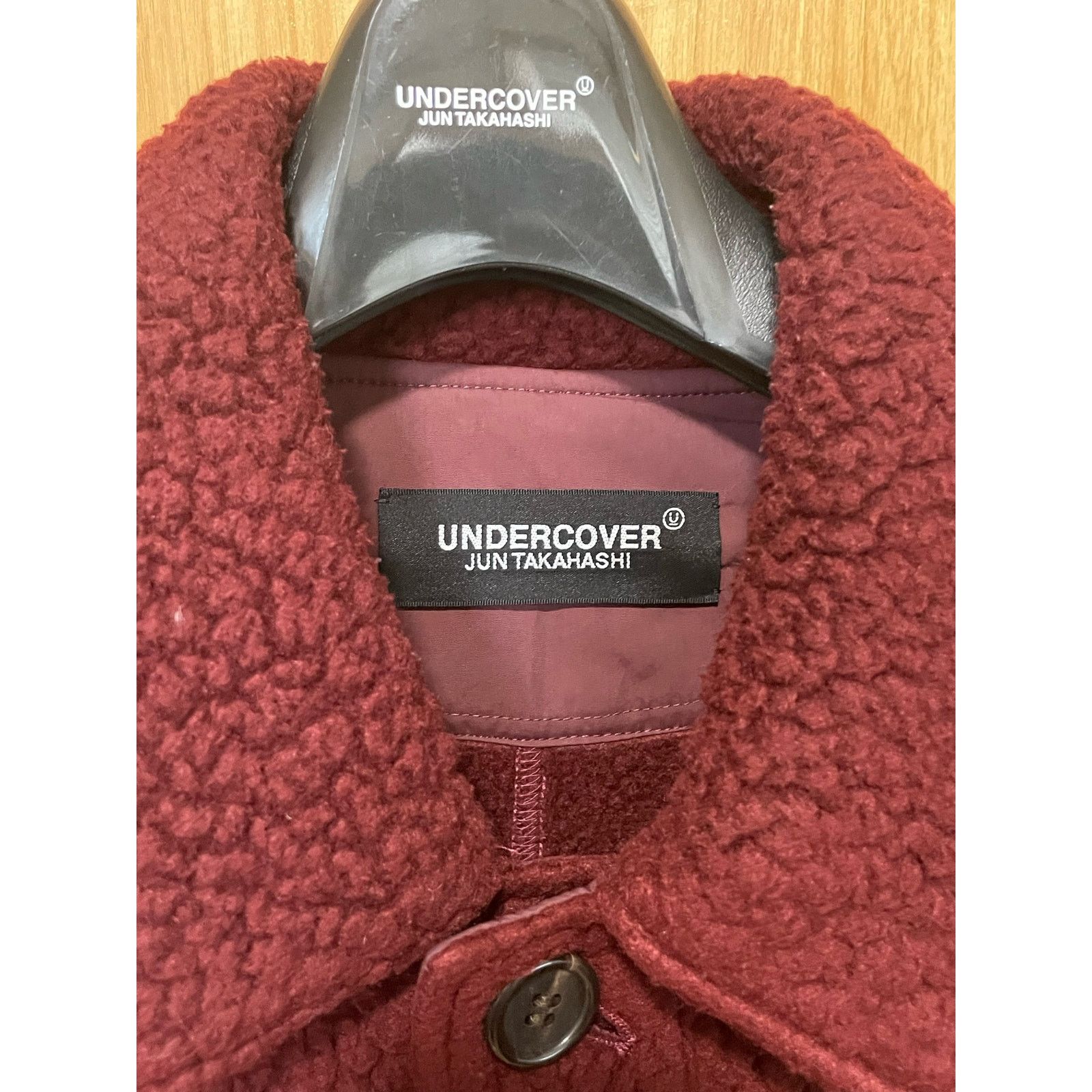 Undercover Undercover 18AW Maroon Fleece Coat JP 2 Size US M / EU 48-50 / 2 - 3 Thumbnail