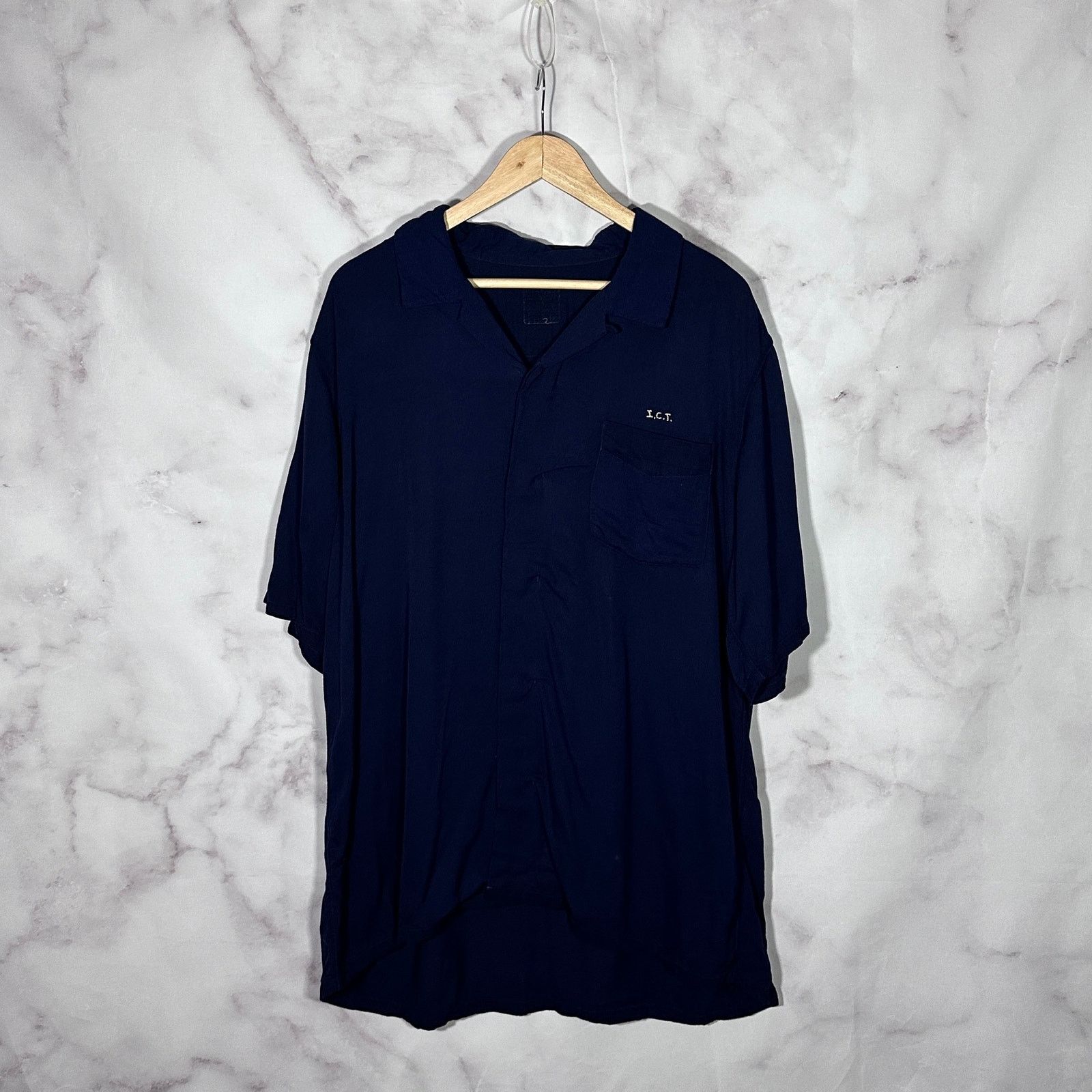 Visvim Indigo Camping Trailer Camp Collar Shirt Size US XL / EU 56 / 4 - 3 Thumbnail