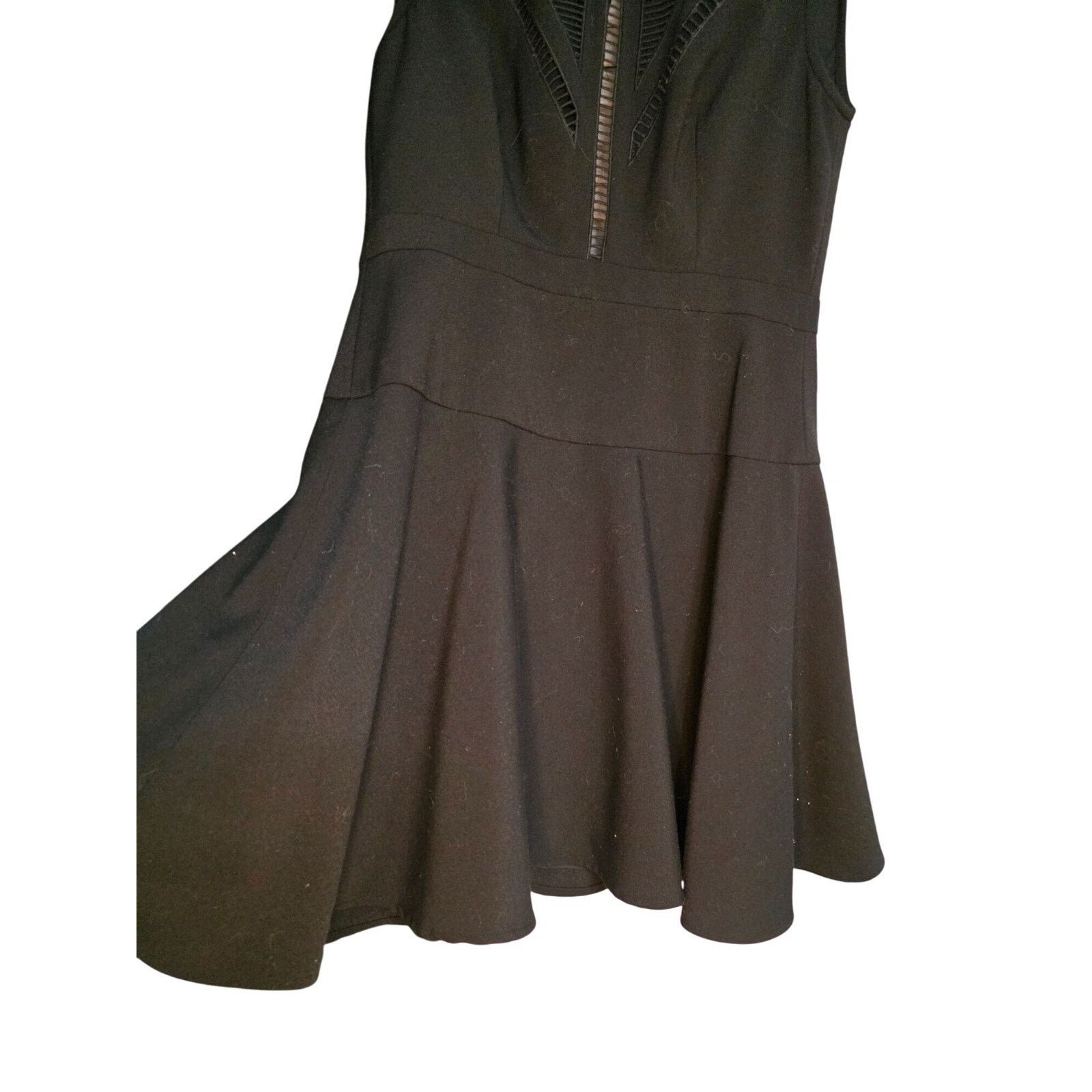 Bcbgmaxazria BCBG Max Azria Black Sleeveless Fit & Flare Dress Size 2 Size XS / US 0-2 / IT 36-38 - 12 Thumbnail
