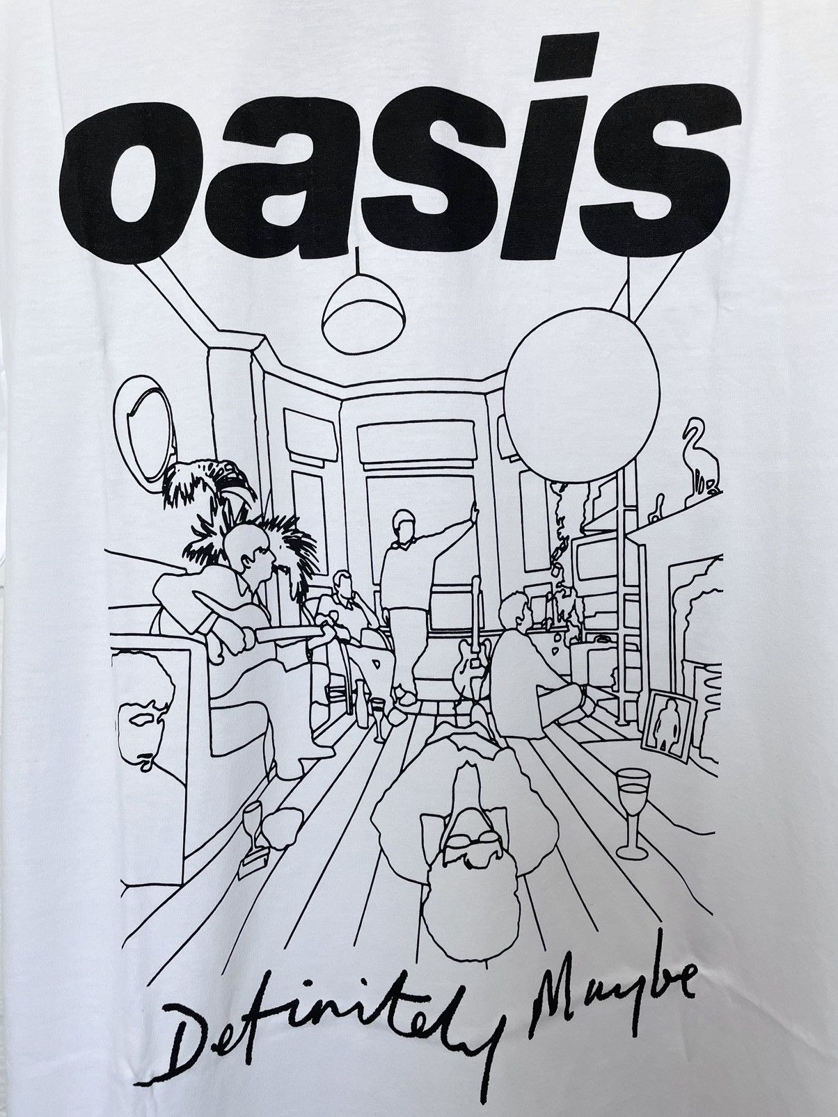 Band Tees OASIS DEFINITELY MAYBE (2025) Size US XXL / EU 58 / 5 - 3 Thumbnail