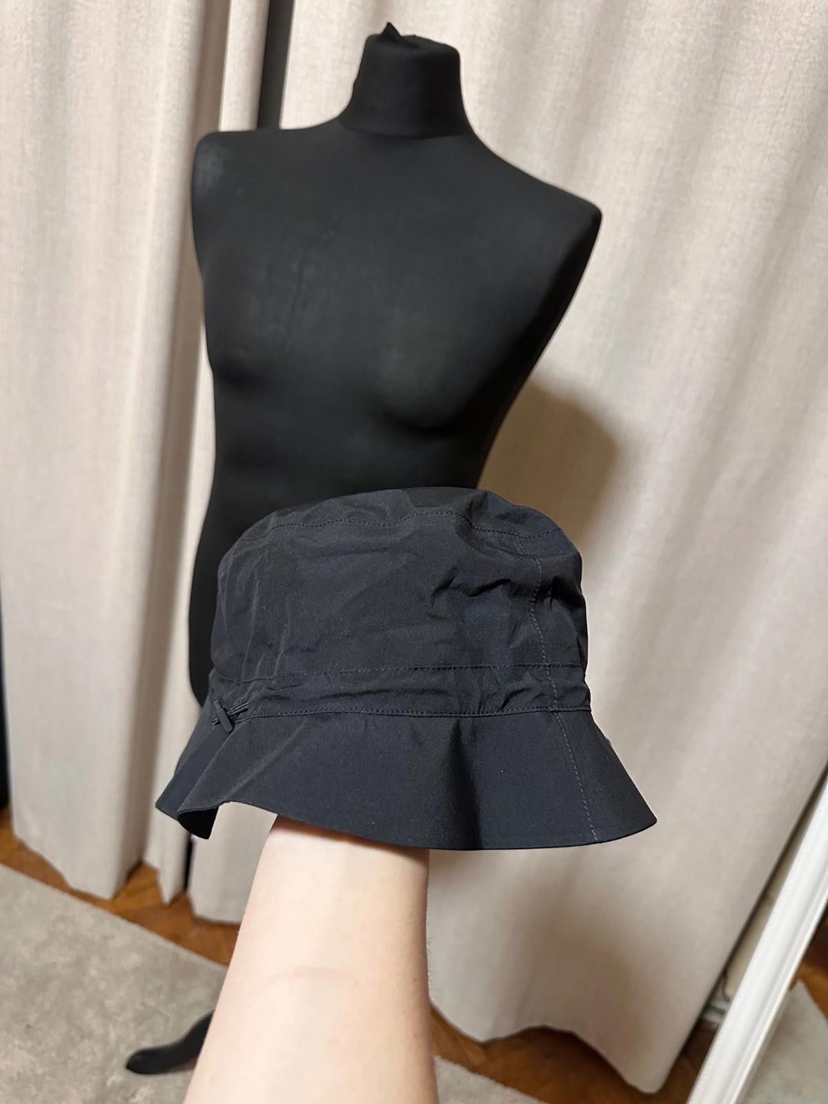 Herno Herno Black Laminar Hat Panama Sz 58 Size ONE SIZE - 2 Thumbnail
