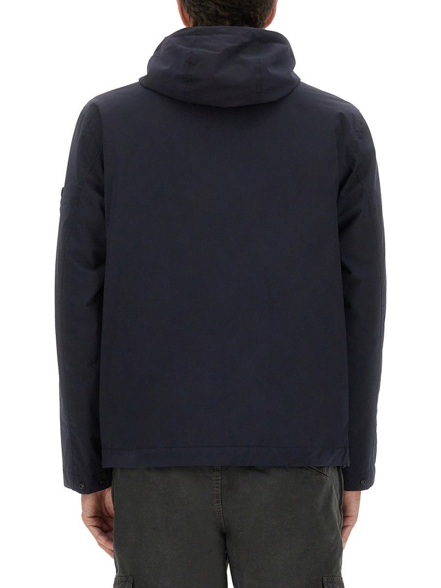 Stone Island STONE ISLAND HOODED JACKET - BLUE Size US S / EU 44-46 / 1 - 1 Thumbnail
