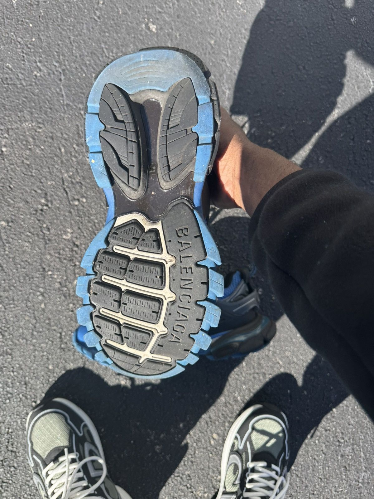 Balenciaga Balenciaga track blue black Size US 9 / EU 42 - 6 Thumbnail