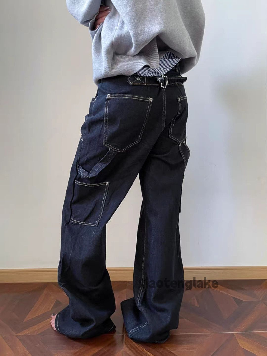 Jean xtl utility loose baggy carpenter cargo work jeans Size US 32 / EU 48 - 4 Thumbnail