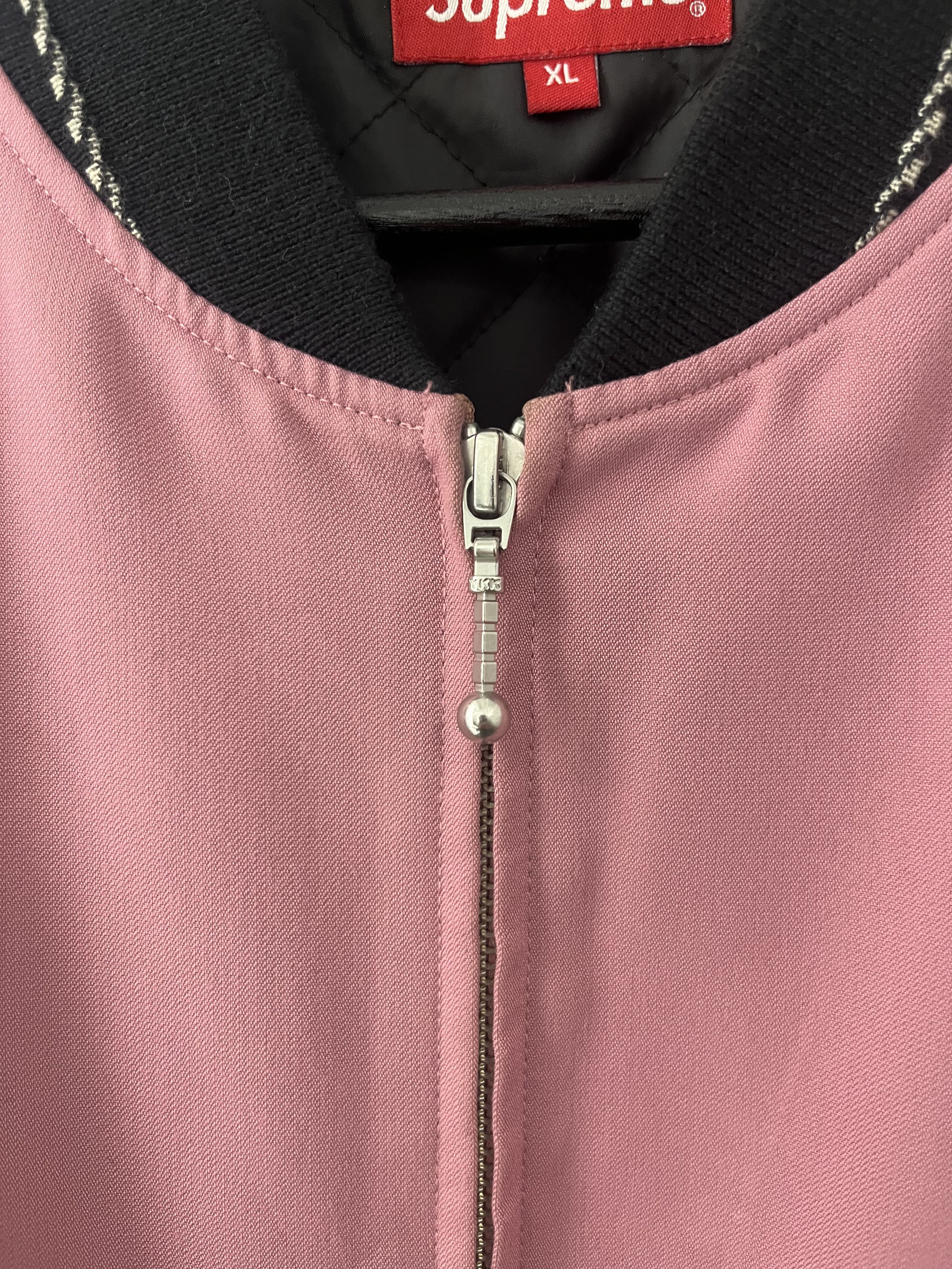 Supreme Supreme Diamond Rayon Bomber Size US XL / EU 56 / 4 - 7 Thumbnail