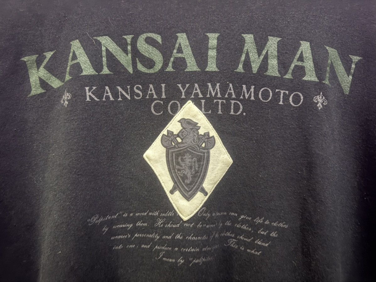 Kansai Yamamoto Vintage 90’s Kansai Man Sweatshirts Size US L / EU 52-54 / 3 - 3 Thumbnail