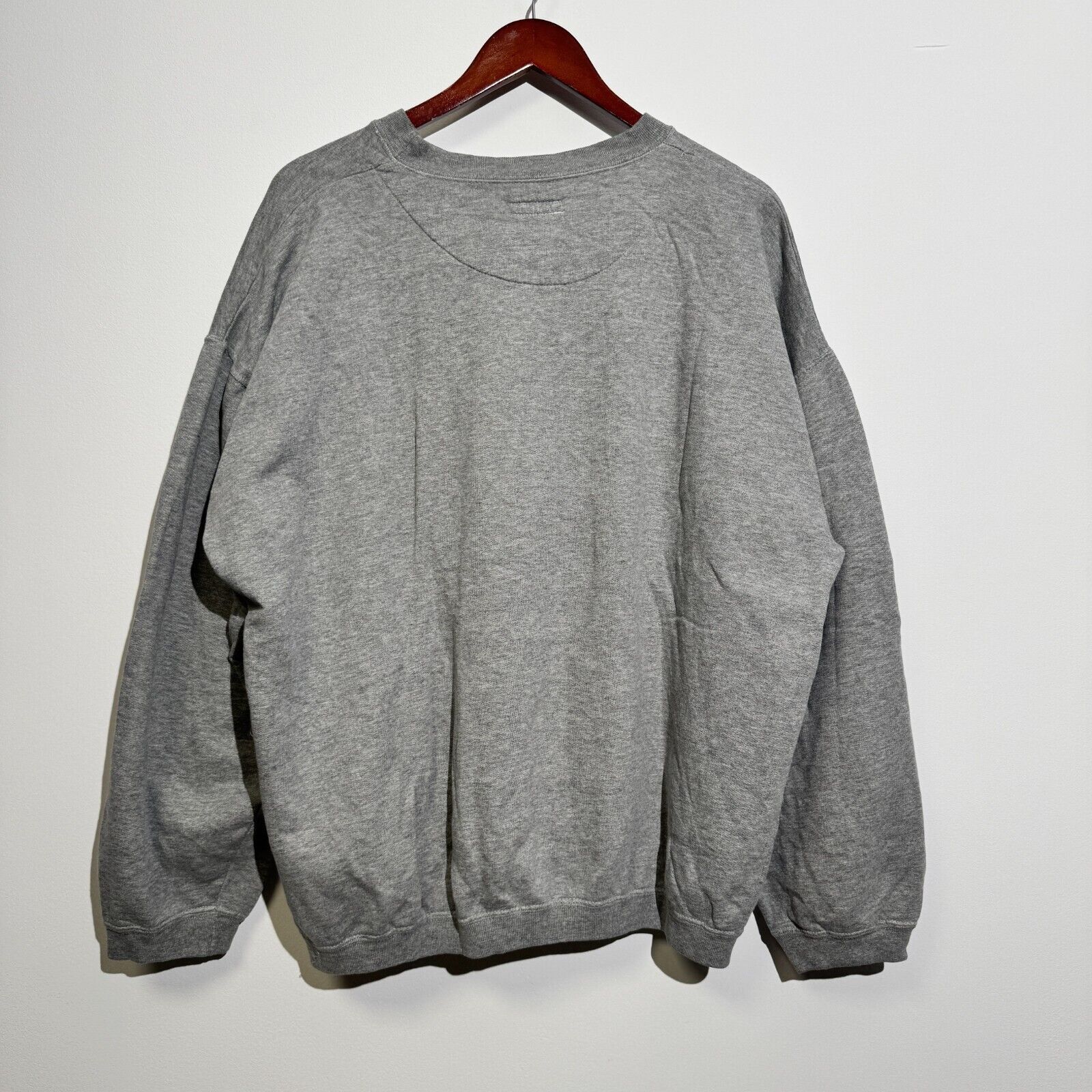 Vintage Vintage Unisex Gray Cotton Crewneck Size XL Regular Fit Size US XL / EU 56 / 4 - 9 Thumbnail