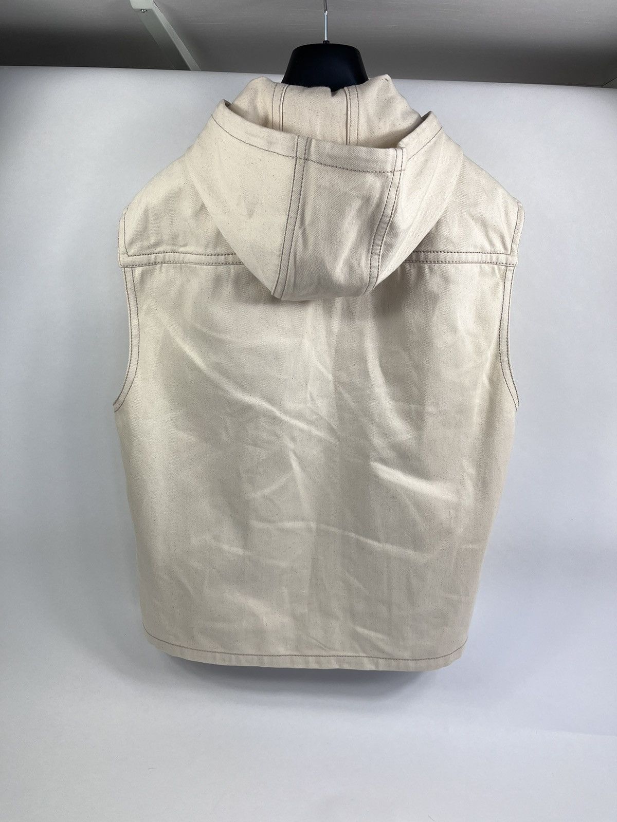 Prada OVERSIZED HOODED ZIP UP VEST Size US XL / EU 56 / 4 - 2 Thumbnail