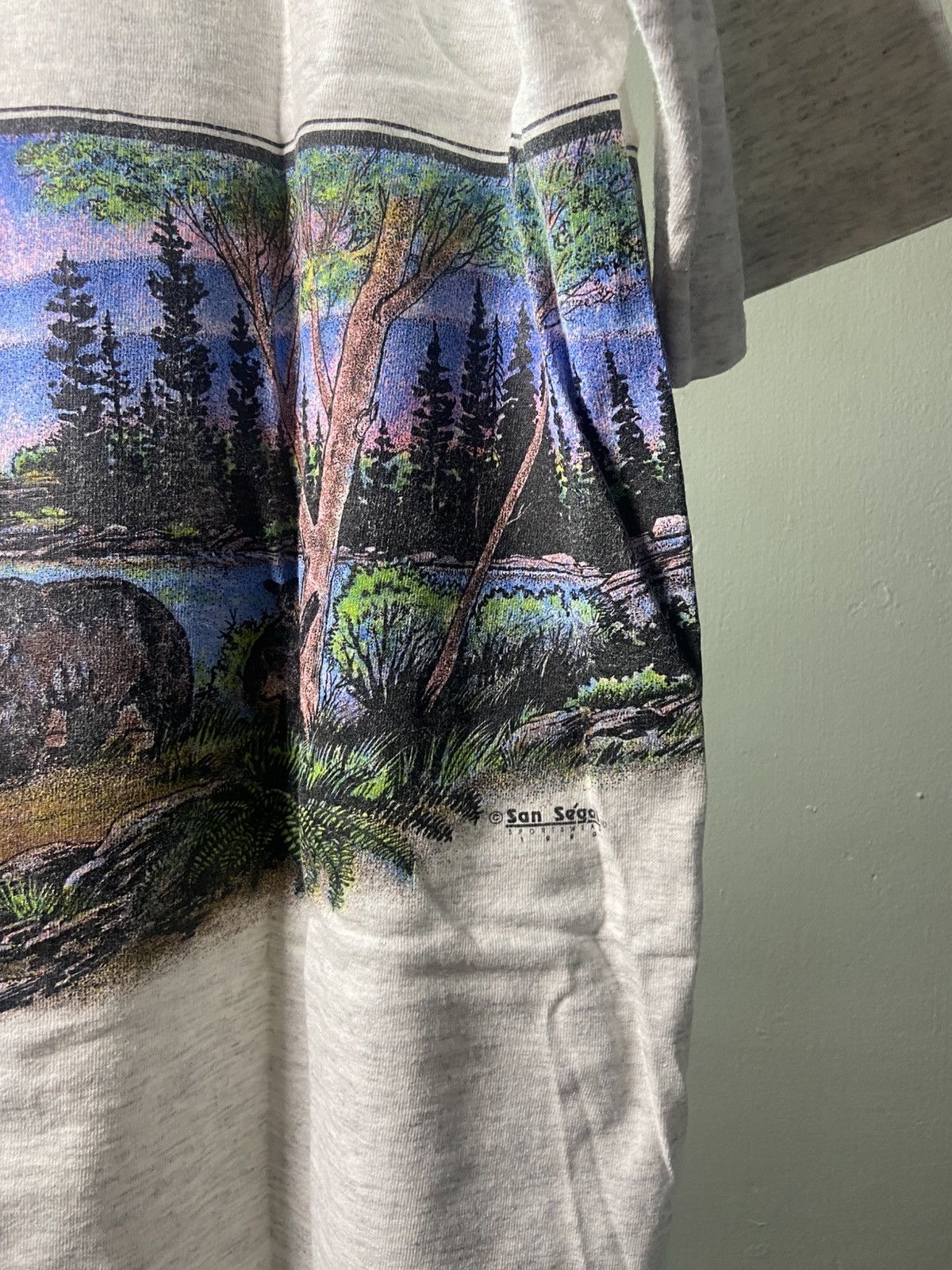 Vintage Great Smoky Mountains Vintage Shirt 90s Size Large San Segal Size US L / EU 52-54 / 3 - 8 Thumbnail