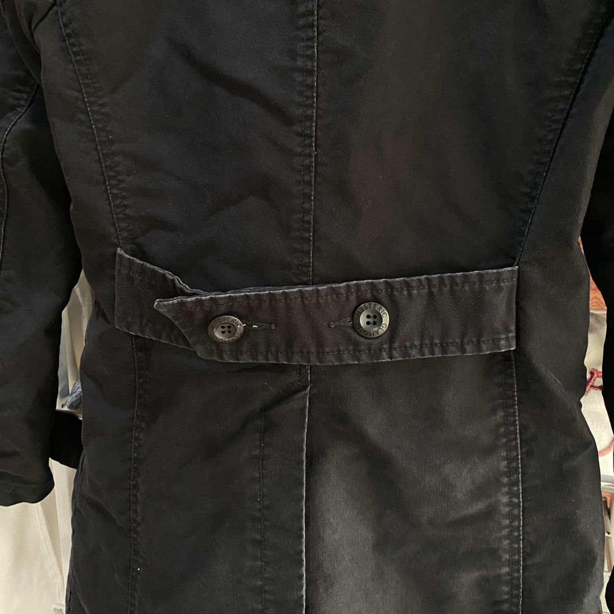 Hysteric Glamour Hysteric Glamour black double-breasted trench coat Size US S / EU 44-46 / 1 - 10 Thumbnail