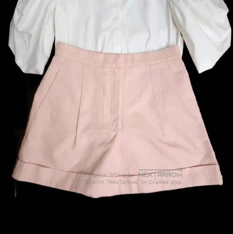 Chanel Pink Cotton Spring Shorts .