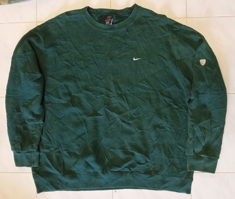 Nike vintage sweatshirt discount green