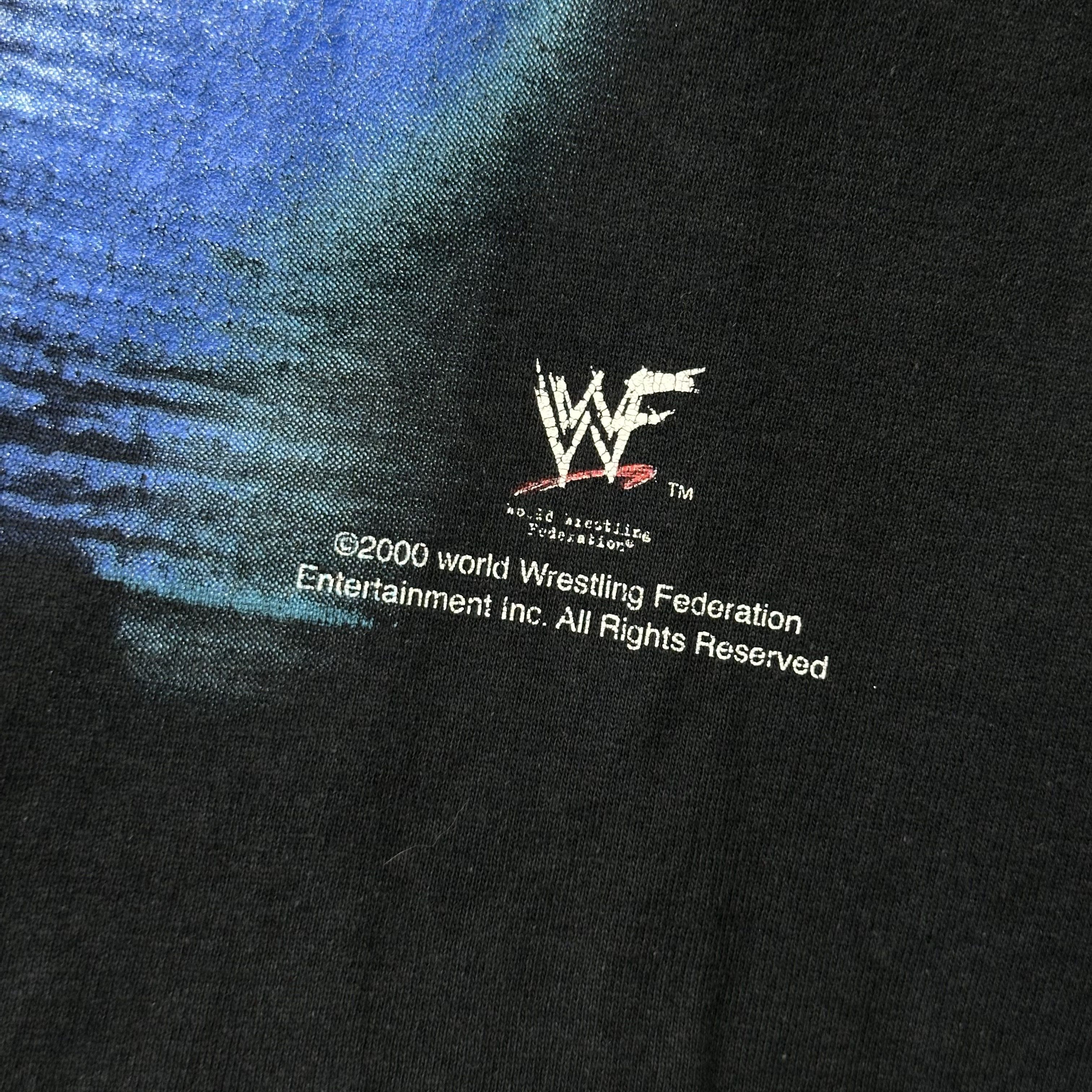 WWF The Undertaker Vintage 2000 WWF Shirt Size US XL / EU 56 / 4 - 3 Thumbnail
