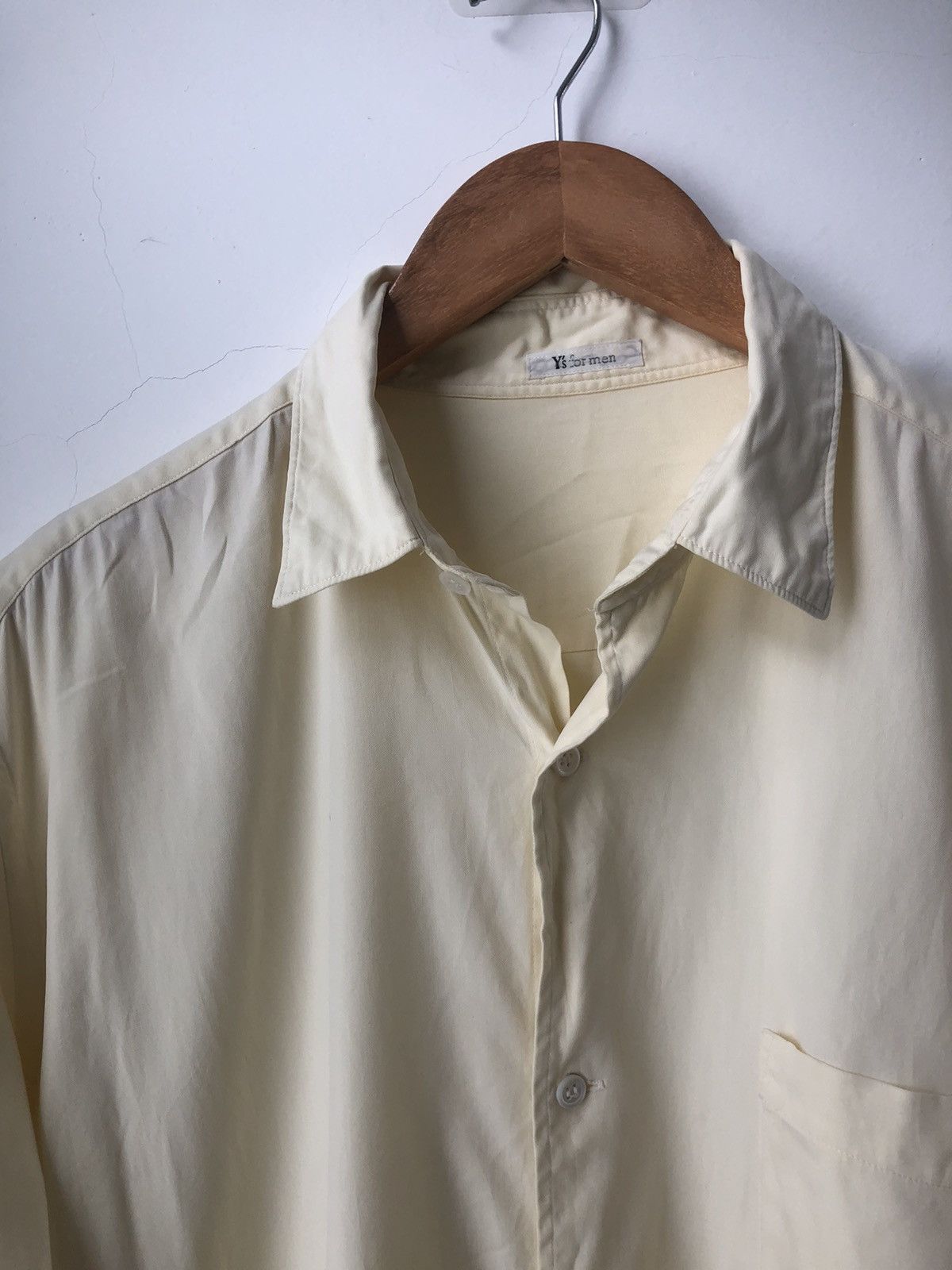 Y's for Men × Yohji Yamamoto Cream shirt Size US L / EU 52-54 / 3 - 2 Thumbnail