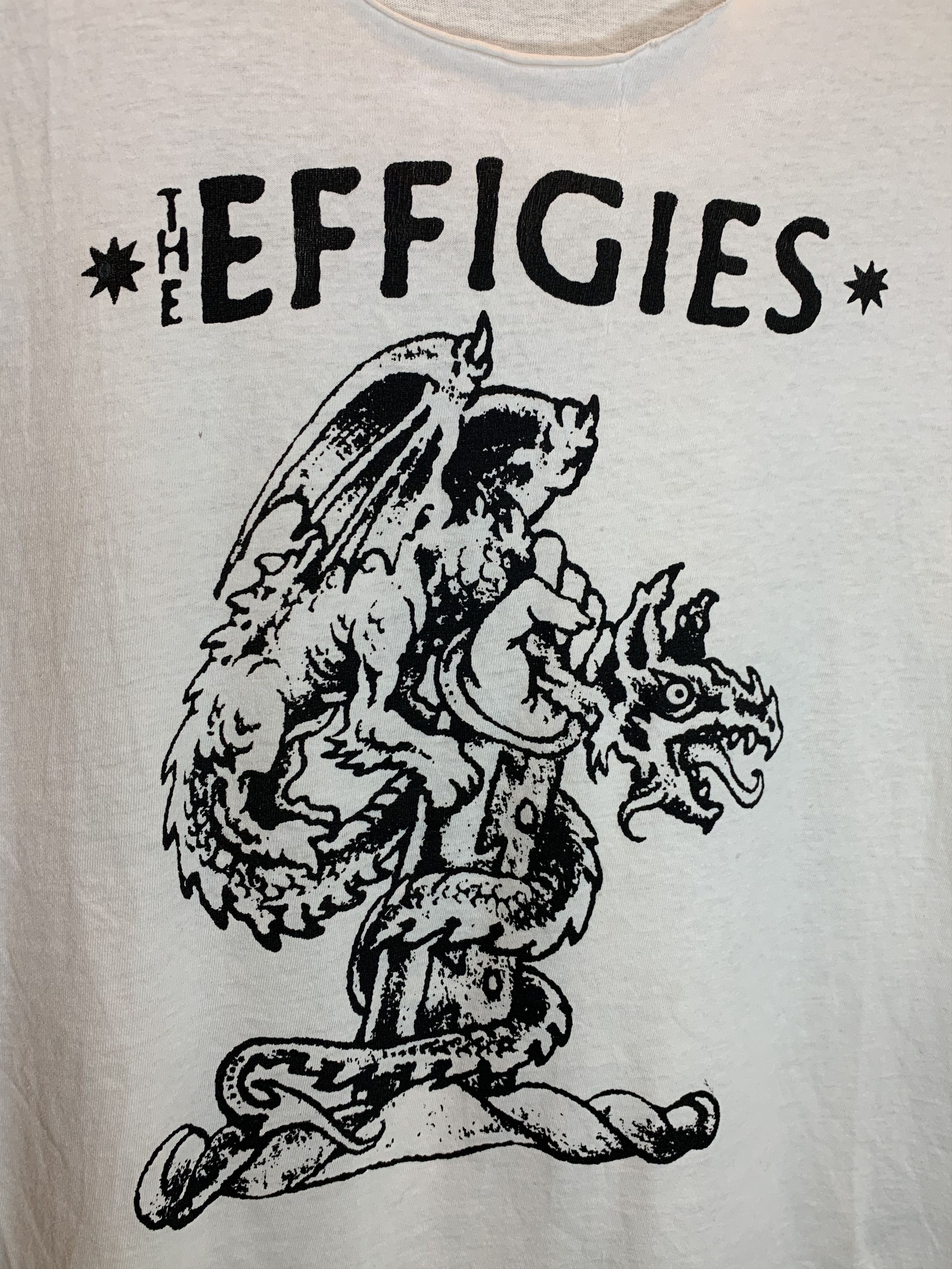 Band Tees *RARE* Vintage 80’s The Effigies Single Stitch Punk Tank Top Size US L / EU 52-54 / 3 - 2 Thumbnail