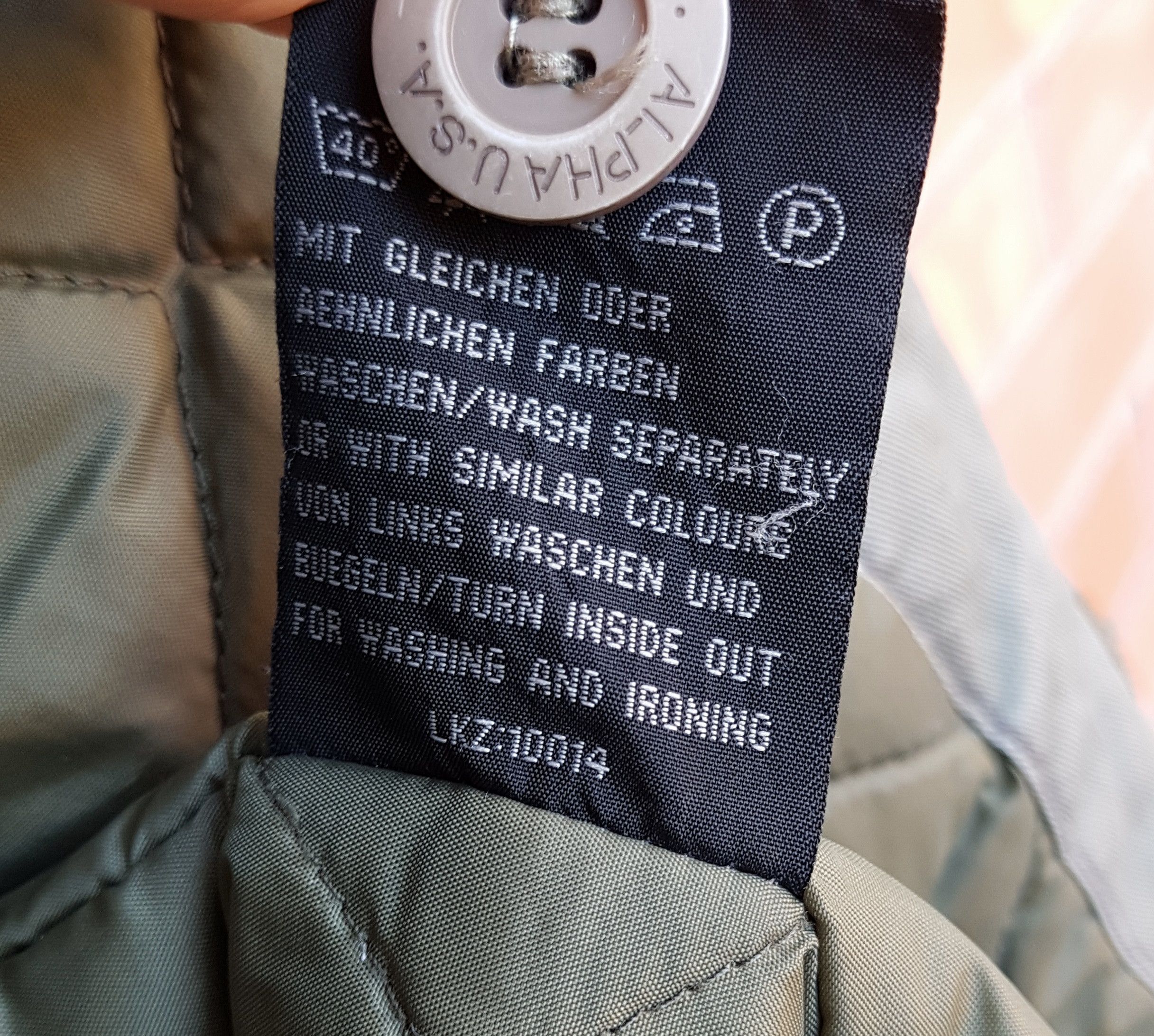 Alpha Industries Vintage Alpha Industries Plant Index Insulated Field Jacket Size US M / EU 48-50 / 2 - 20 Thumbnail