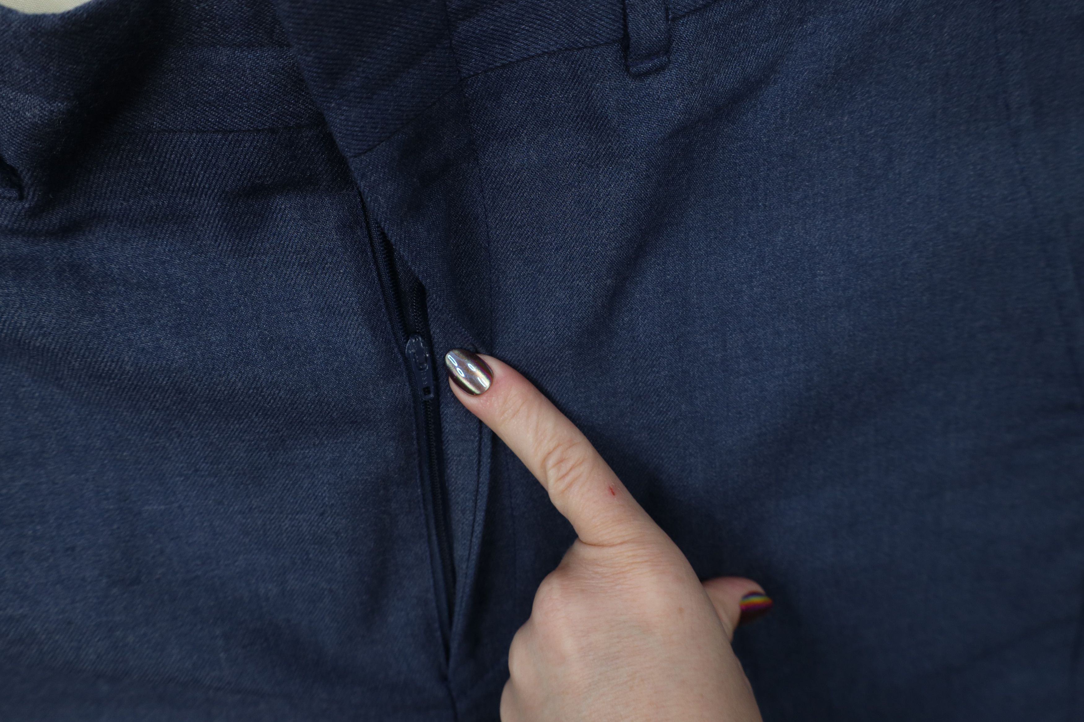 Vintage Vintage 70s Streetwear Wool Flared Wide Leg Chino Pants USA Size US 36 / EU 52 - 6 Thumbnail