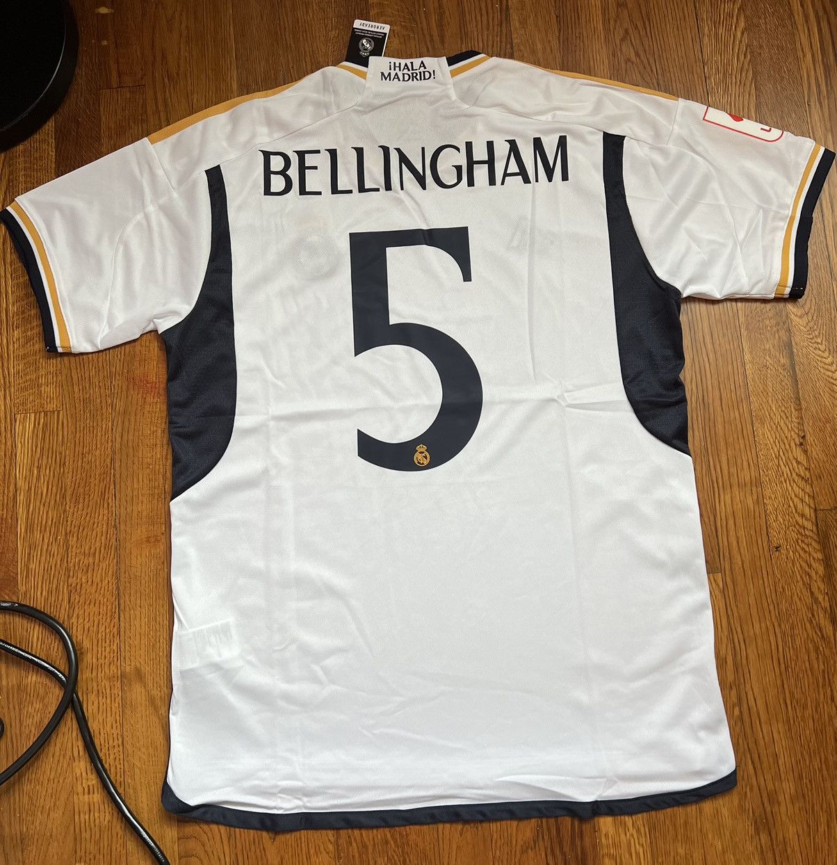 Soccer Jersey Bellingham Real Madrid 23/24 Adidas Home Jersey | Grailed