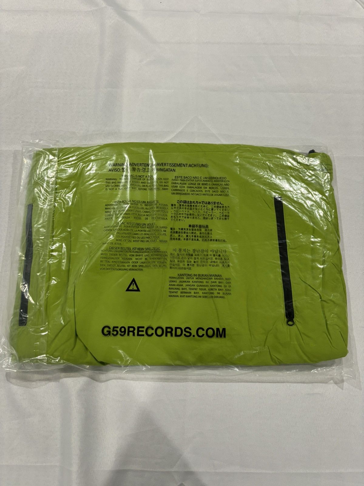 G59 Records G59 SHELTER JACKET (SAFETY GREEN) Size US XL / EU 56 / 4 - 5 Thumbnail