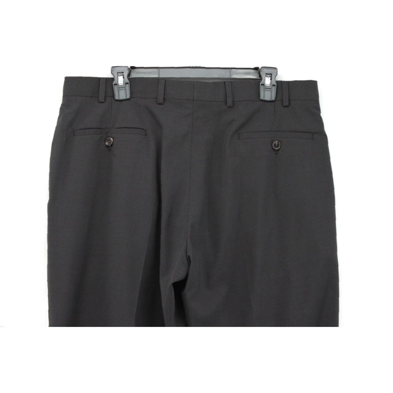 Ralph Lauren Ralph Lauren Pants Men 36x31.5 Black Micro Check Dress Slacks Trousers Size US 36 / EU 52 - 5 Thumbnail