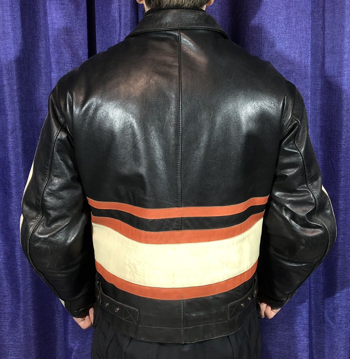 Dainese × Harley Davidson × Honda Spidi Harley Davidson Moto Motorcycle leather jacket Racing Size US M / EU 48-50 / 2 - 4 Thumbnail