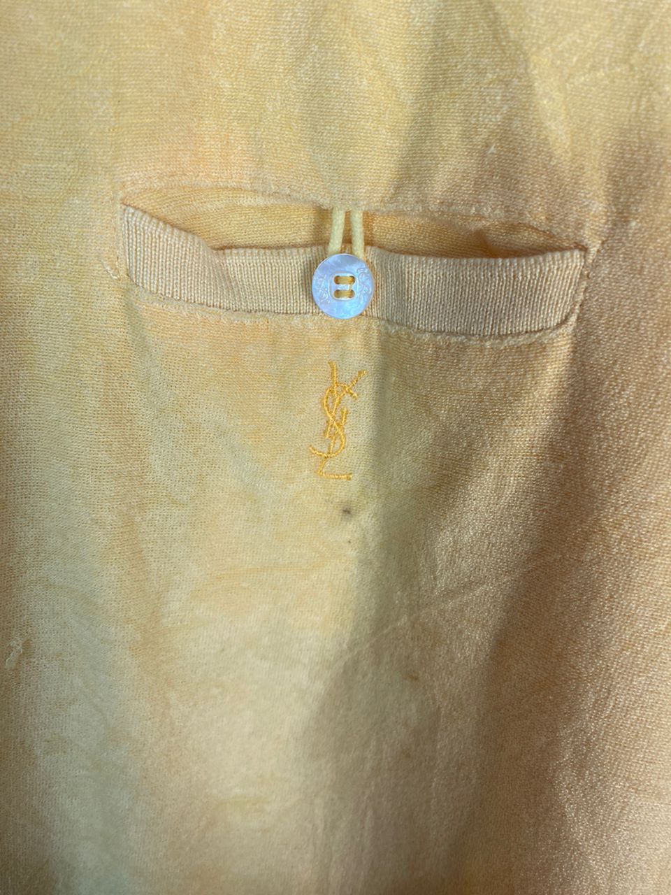 Vintage × Yves Saint Laurent Ysl spellout tshirt Size US M / EU 48-50 / 2 - 4 Thumbnail