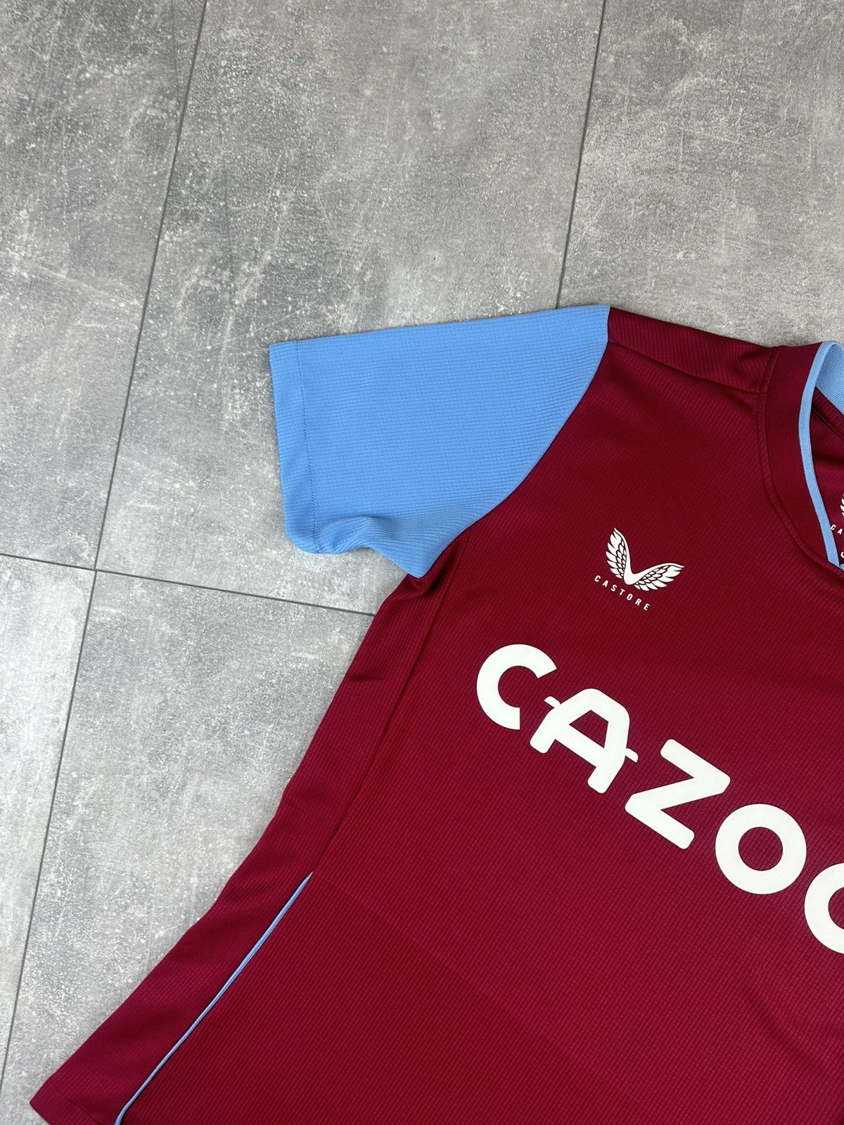 Castore Castore Aston Villa Home 2022/23 Football Soccer Jersey Size US S / EU 44-46 / 1 - 4 Thumbnail