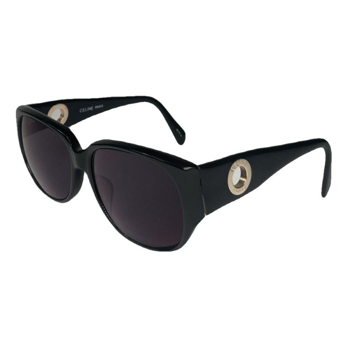 Celine Black Plastic Sunglasses Size ONE SIZE - 1 Thumbnail