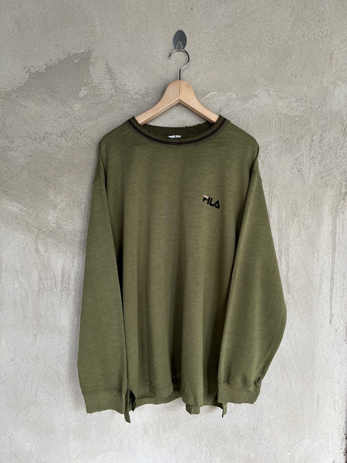 Fila × Vintage Vintage Fila Sweatshirt Size US M / EU 48-50 / 2 - 2 Thumbnail