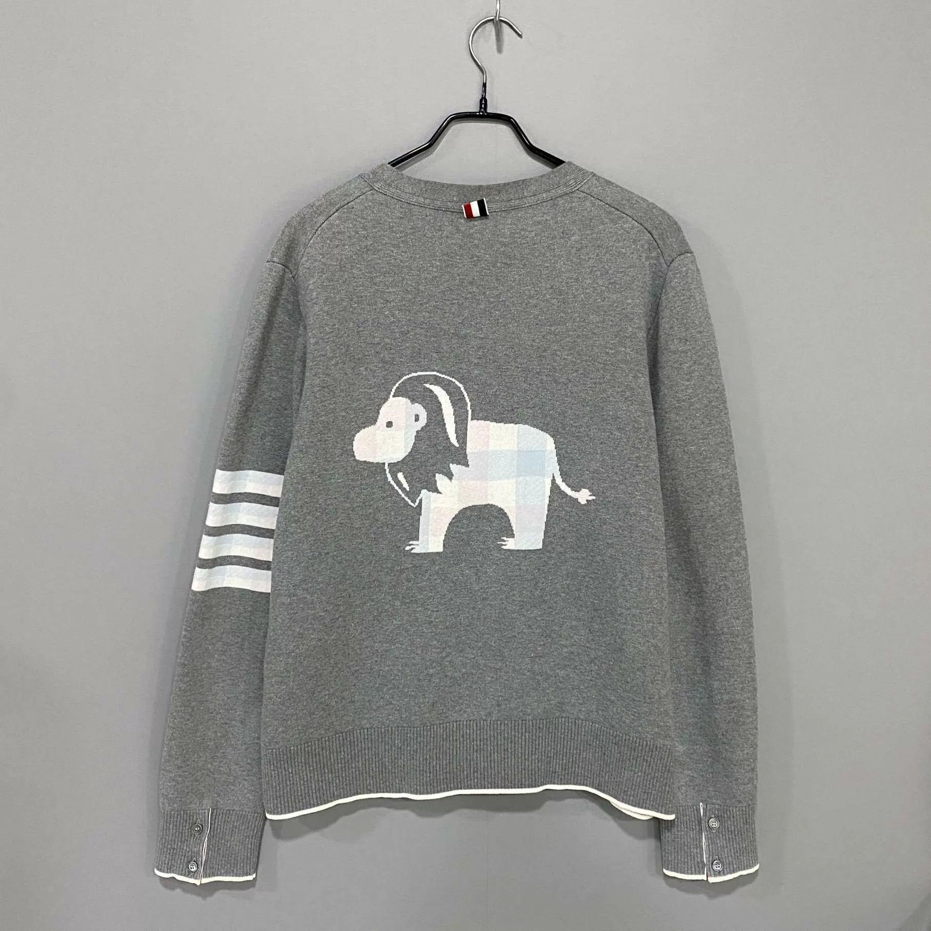 Thom Browne Thom Browne 99 New Cardigan Size 4 Collar Stain Size S / US 4 / IT 40 - 3 Thumbnail