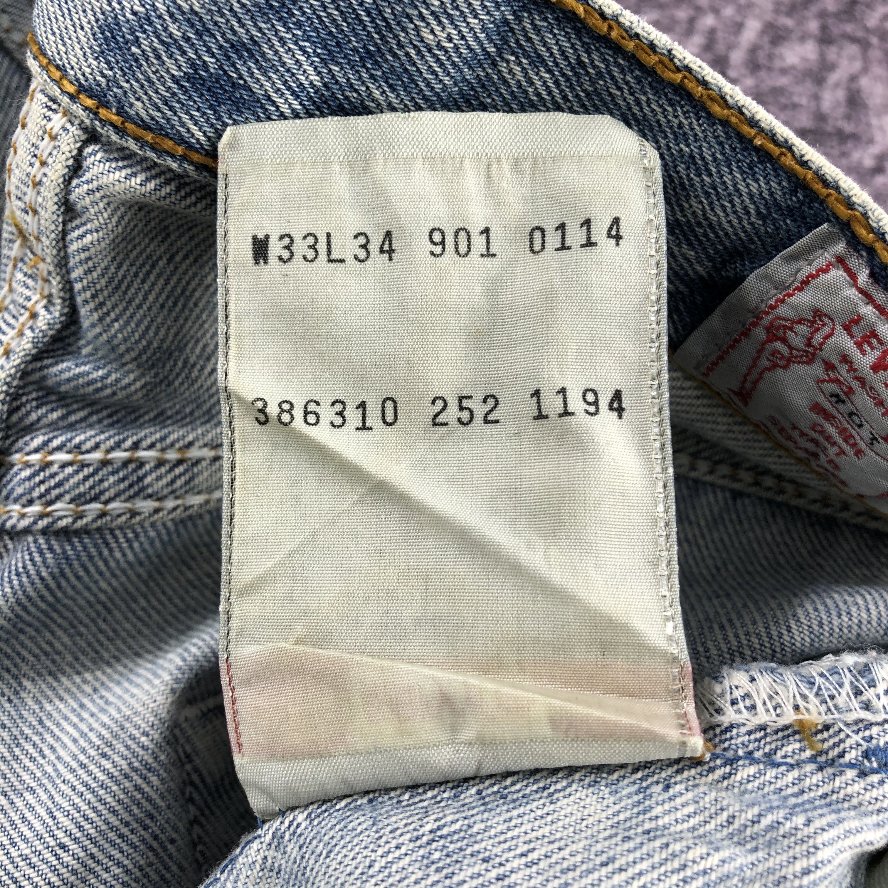 Levi's × Vintage Vintage Light Wash Levis 901 Jeans-JM2323 Size US 31 - 13 Thumbnail
