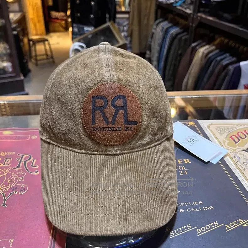 RRL Ralph Lauren RRL Suede Baseball Cap. Size ONE SIZE - 1 Thumbnail