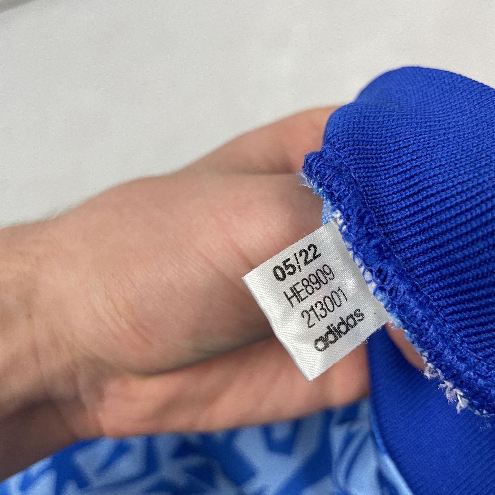Adidas Adidas Men's Blue Spain Icon Goalkeeper Soccer Jersey Small Size US S / EU 44-46 / 1 - 9 Thumbnail