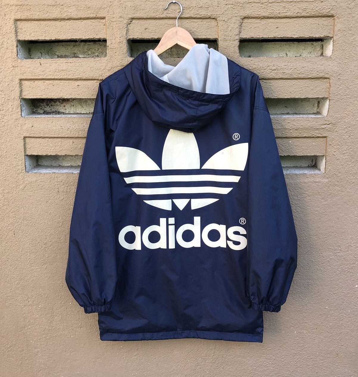Adidas Vintage Adidas Descente Big Logo Coach Jacket Size US L / EU 52-54 / 3 - 3 Thumbnail