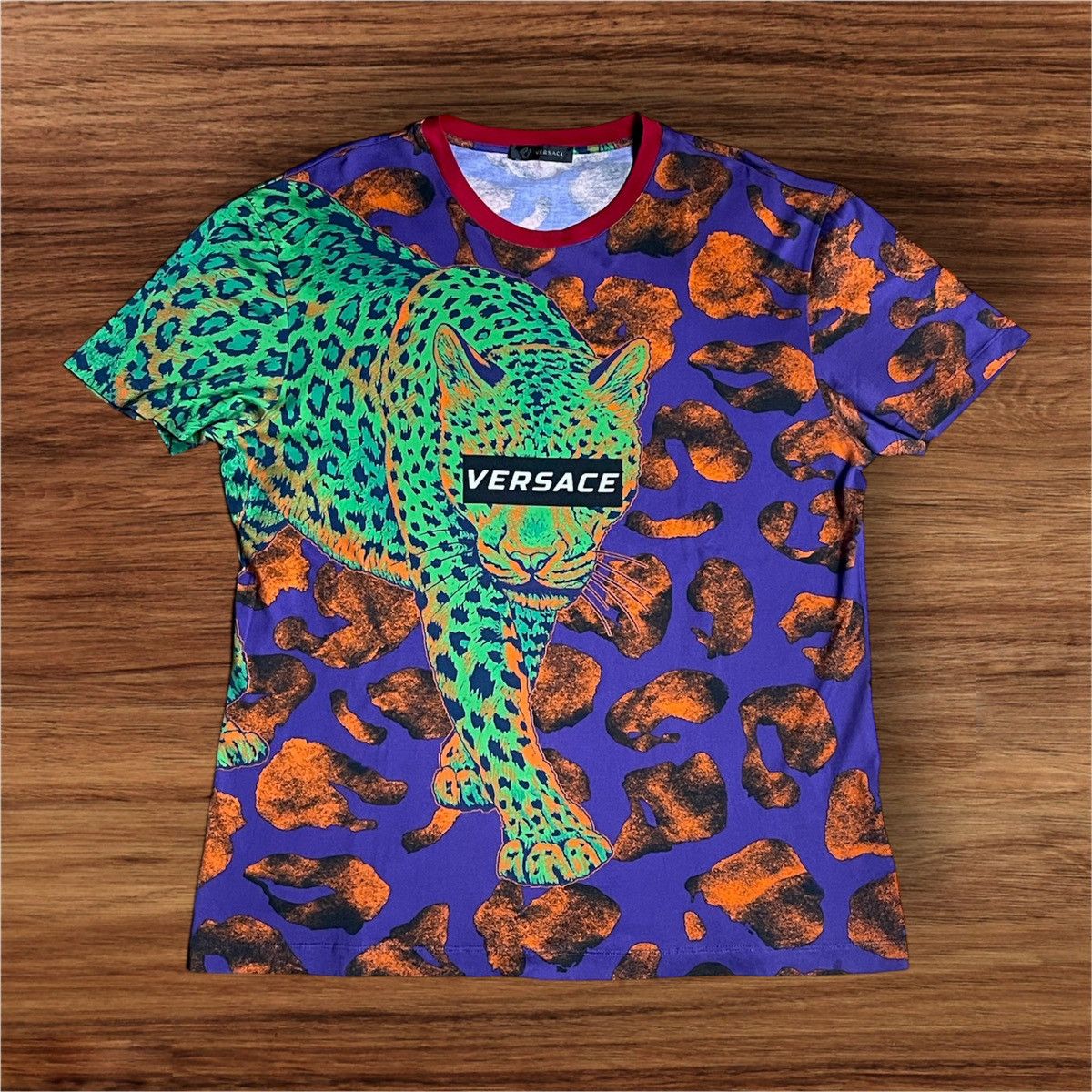 Versace Gianni Versace x Versace Multicolor Leopard Size US M / EU 48-50 / 2 - 1 Thumbnail