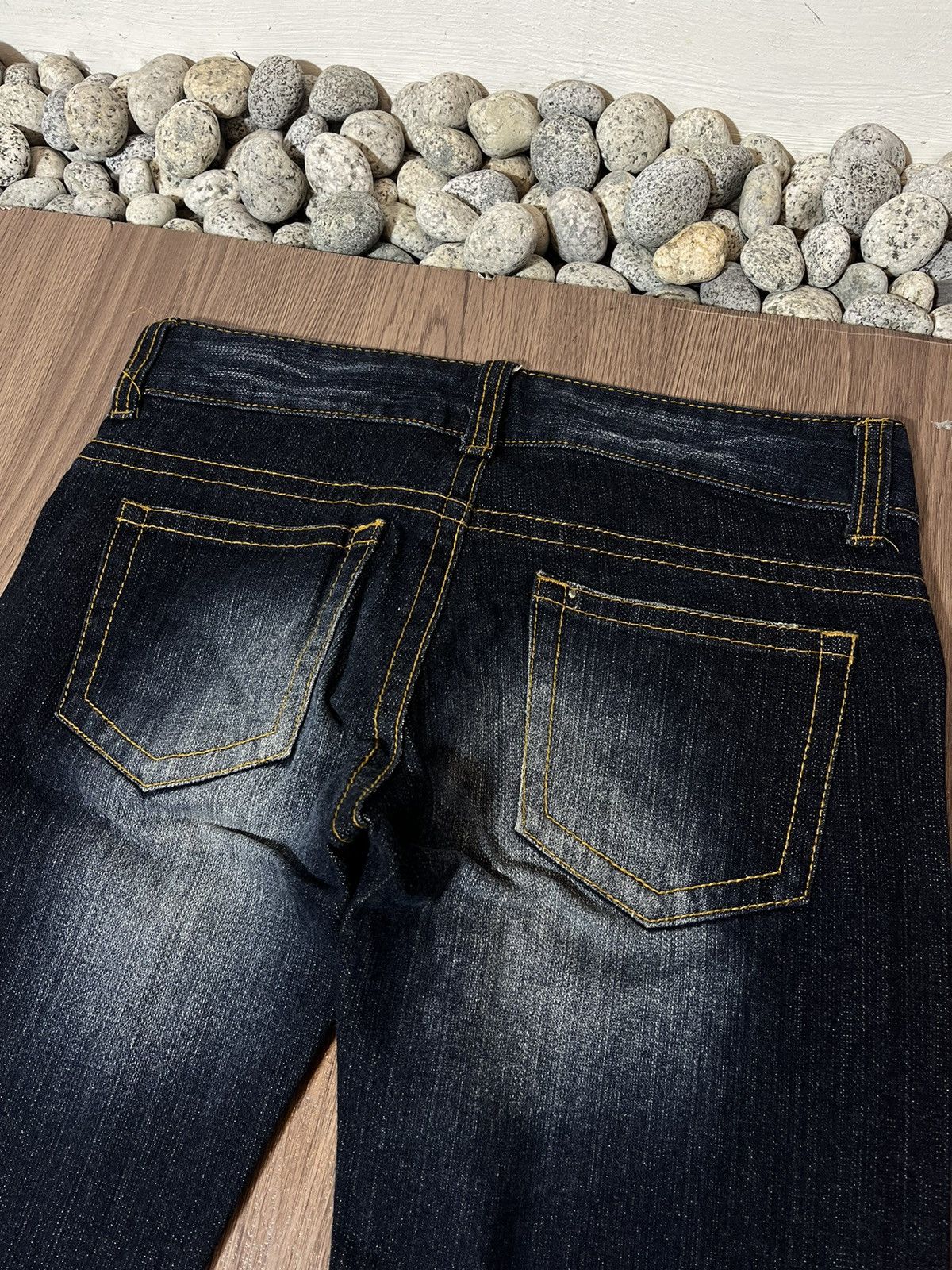 Designer × If Six Was Nine × Japanese Brand Dosch Japan low rise flare washed denim ifsixwasnine style Size US 29 - 8 Thumbnail