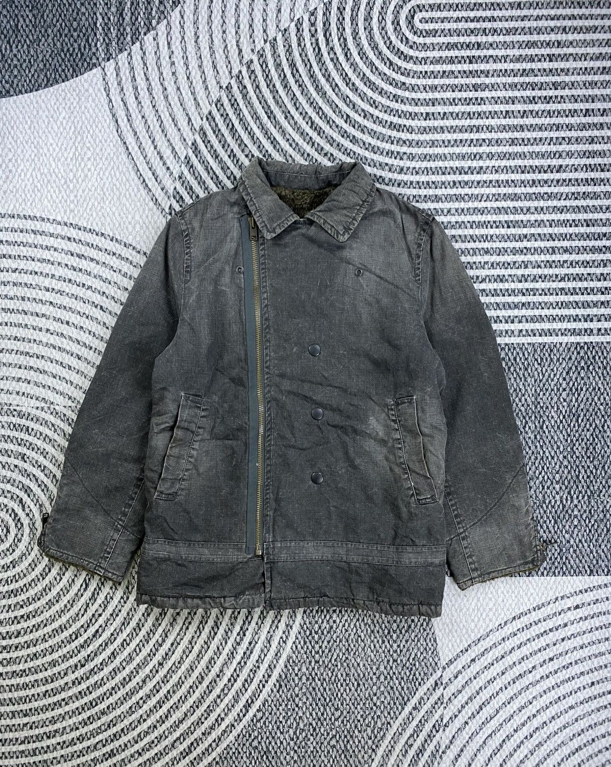 Johnbull Vintage Johnbull Sherpa Double Collar Denim Jacket Size US M / EU 48-50 / 2 - 1 Thumbnail