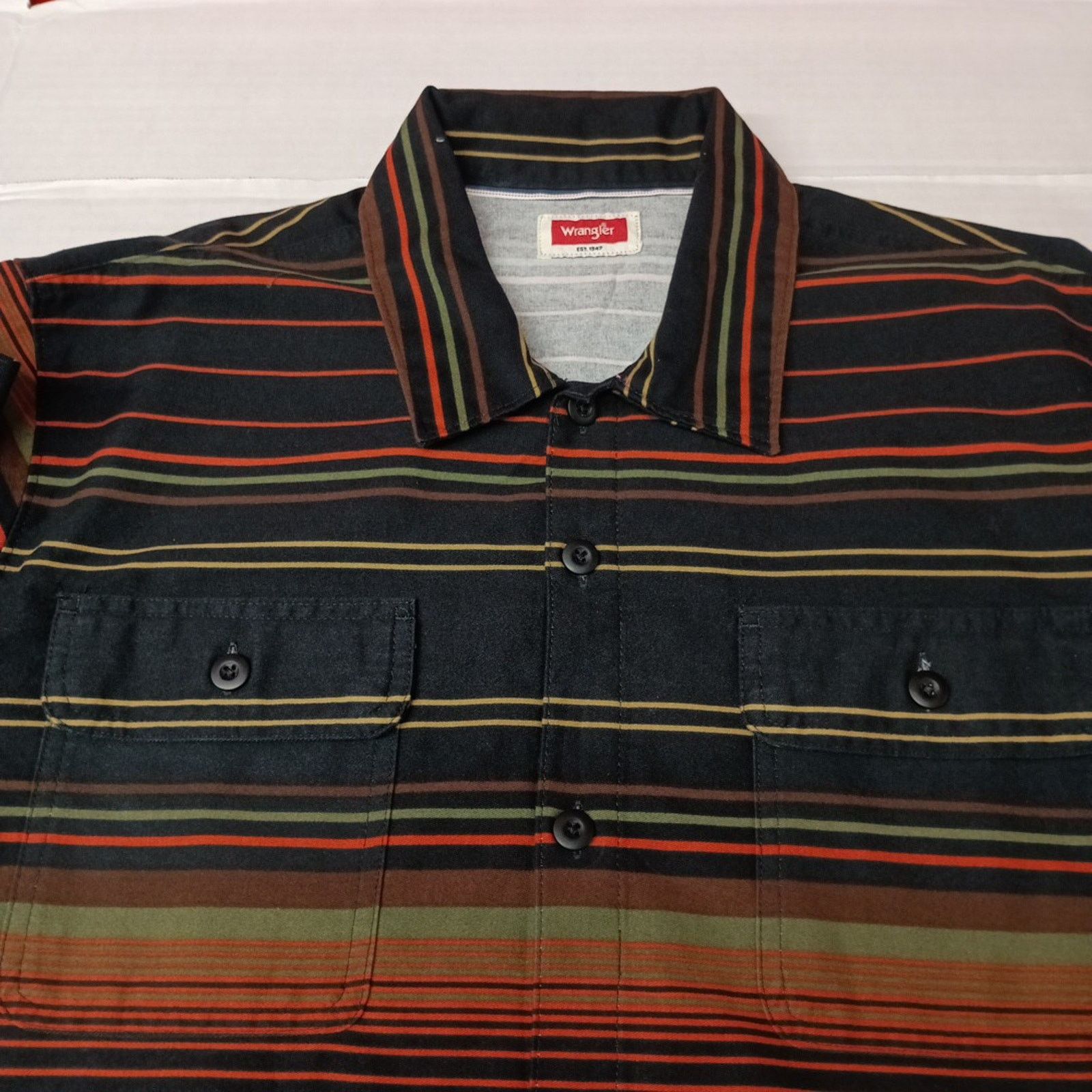 Wrangler Wrangler Jacket Overshirt Outdoor Shacket Size XL Caviar Size US XL / EU 56 / 4 - 4 Thumbnail