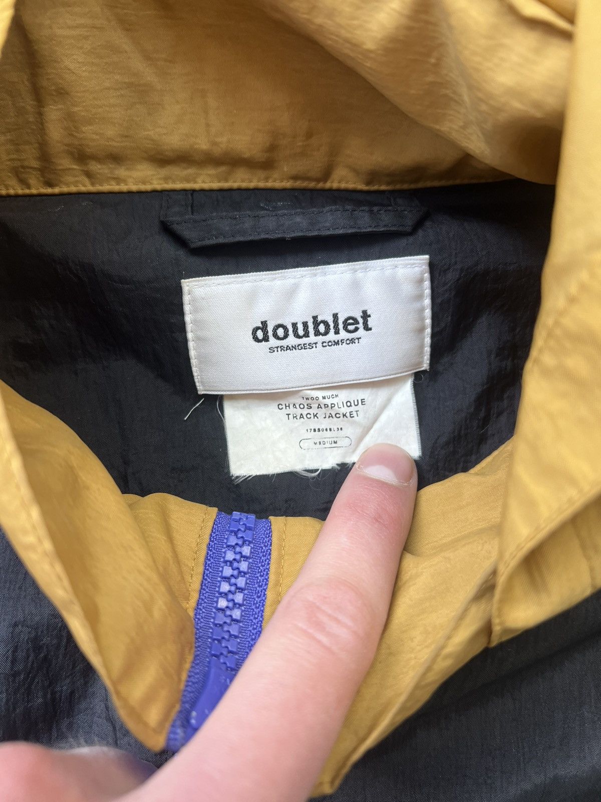 Doublet Doublet Chaos Applique Track Jacket Size US M / EU 48-50 / 2 - 6 Thumbnail