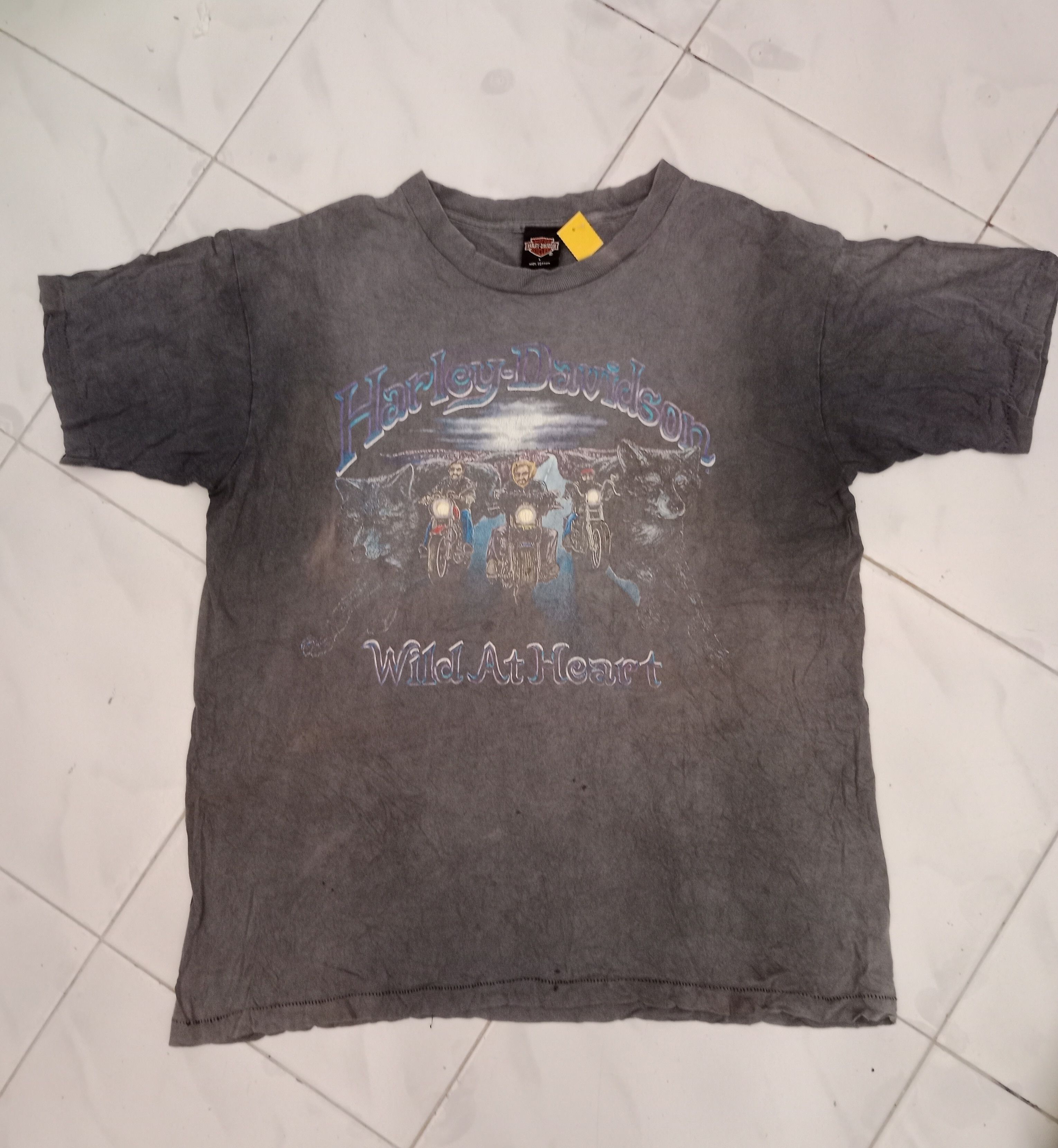 Harley Davidson Vintage 90s harley davidson Size US XL / EU 56 / 4 - 1 Thumbnail