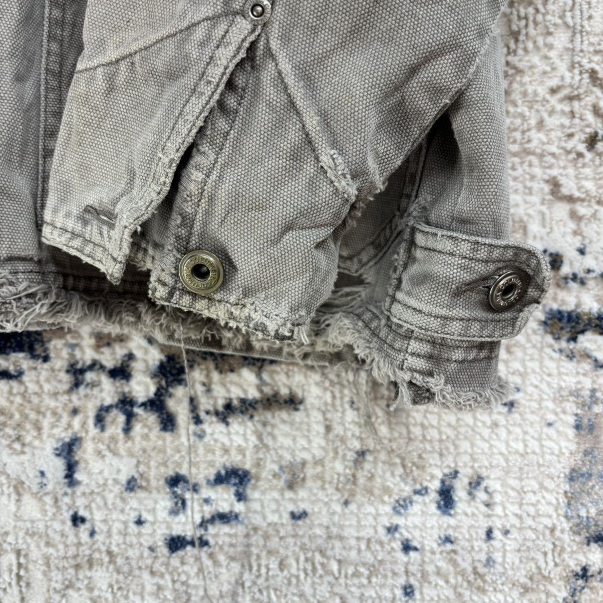 Columbia × Vintage Vintage Columbia Workwear Distressed Denim Jacket Size US M / EU 48-50 / 2 - 10 Thumbnail
