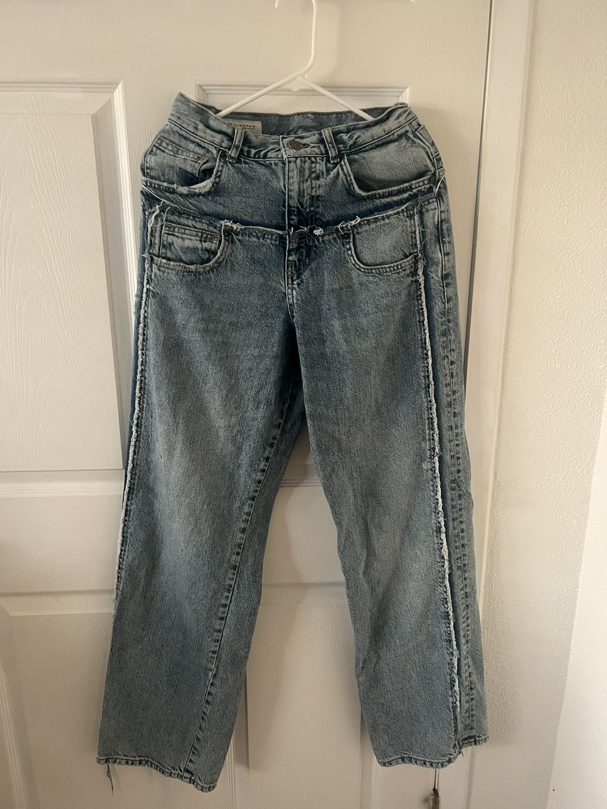 Zara Double Waited Baggy Jeans Size US 28 / EU 44 - 1 Thumbnail