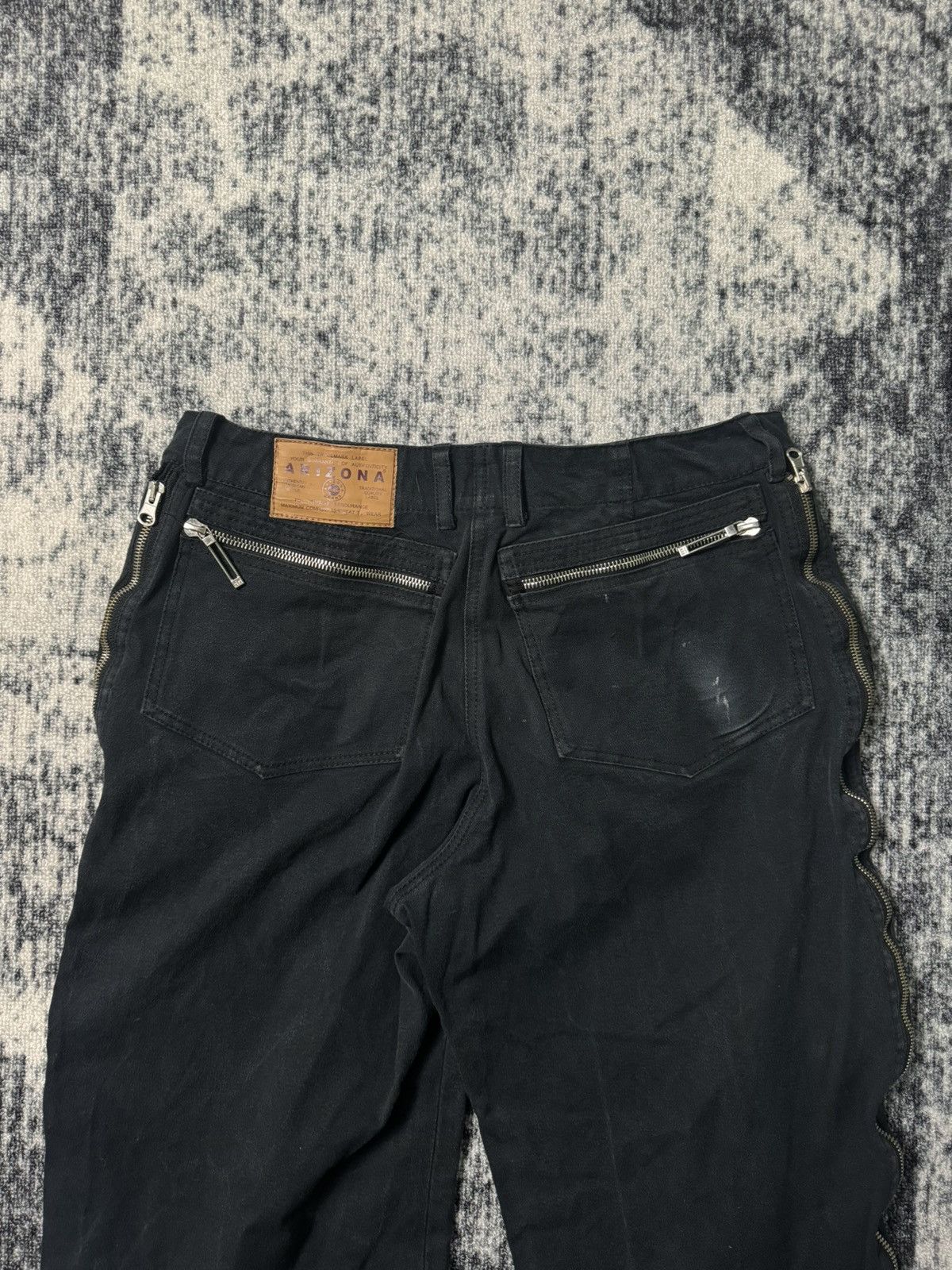 Vintage Transcontinents trans continents zipped bondage punk jeans Size US 32 / EU 48 - 9 Thumbnail